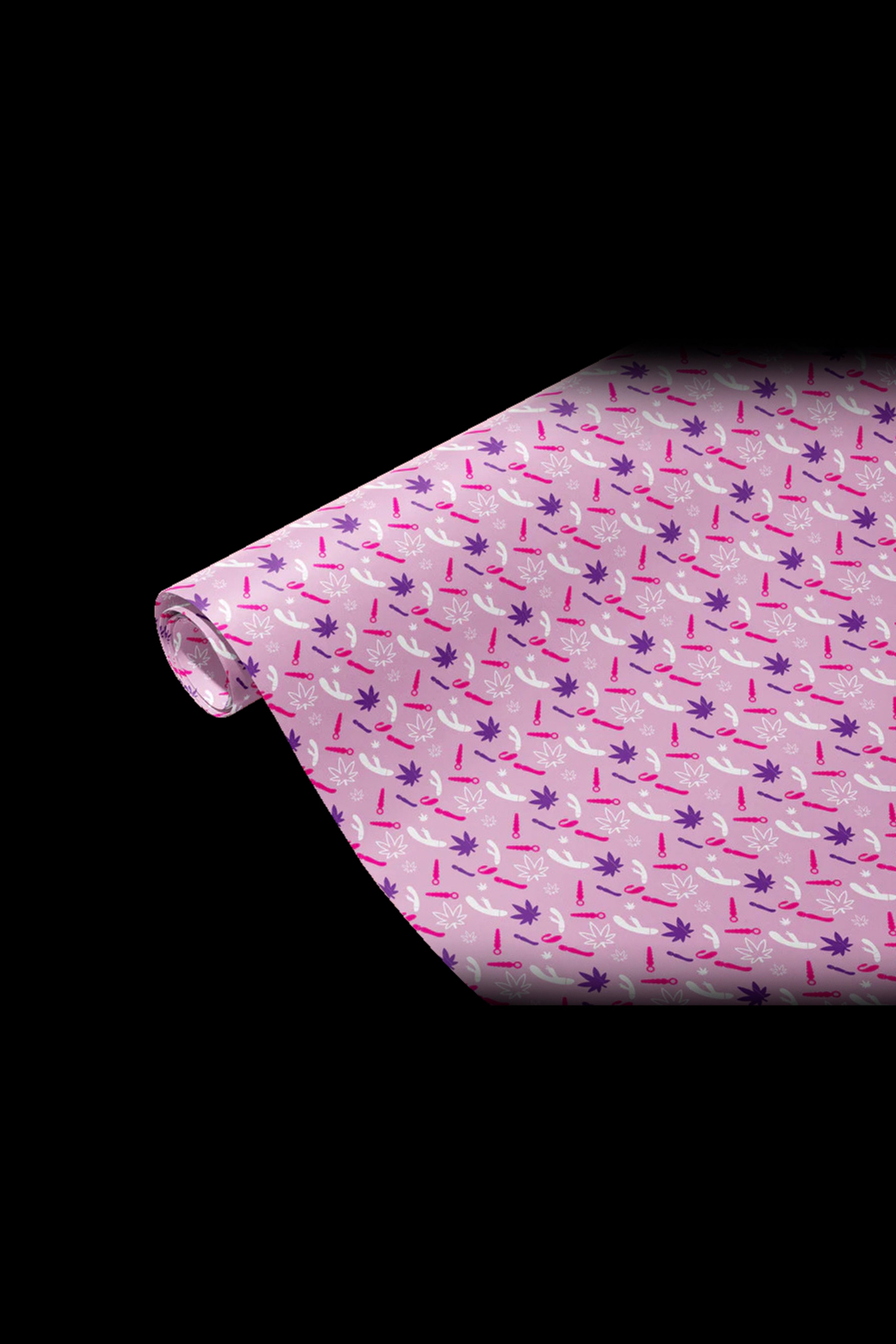 KushKards Wrapping Paper - 3 Pack: Perfect for Stoner Gifts!