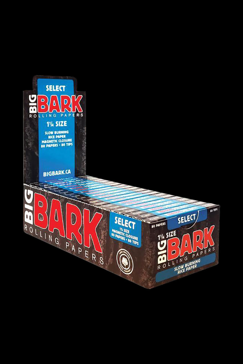 BIGBARK 1 1/4 Select Rolling Papers - Choose 1, 5, or 20 Pack!