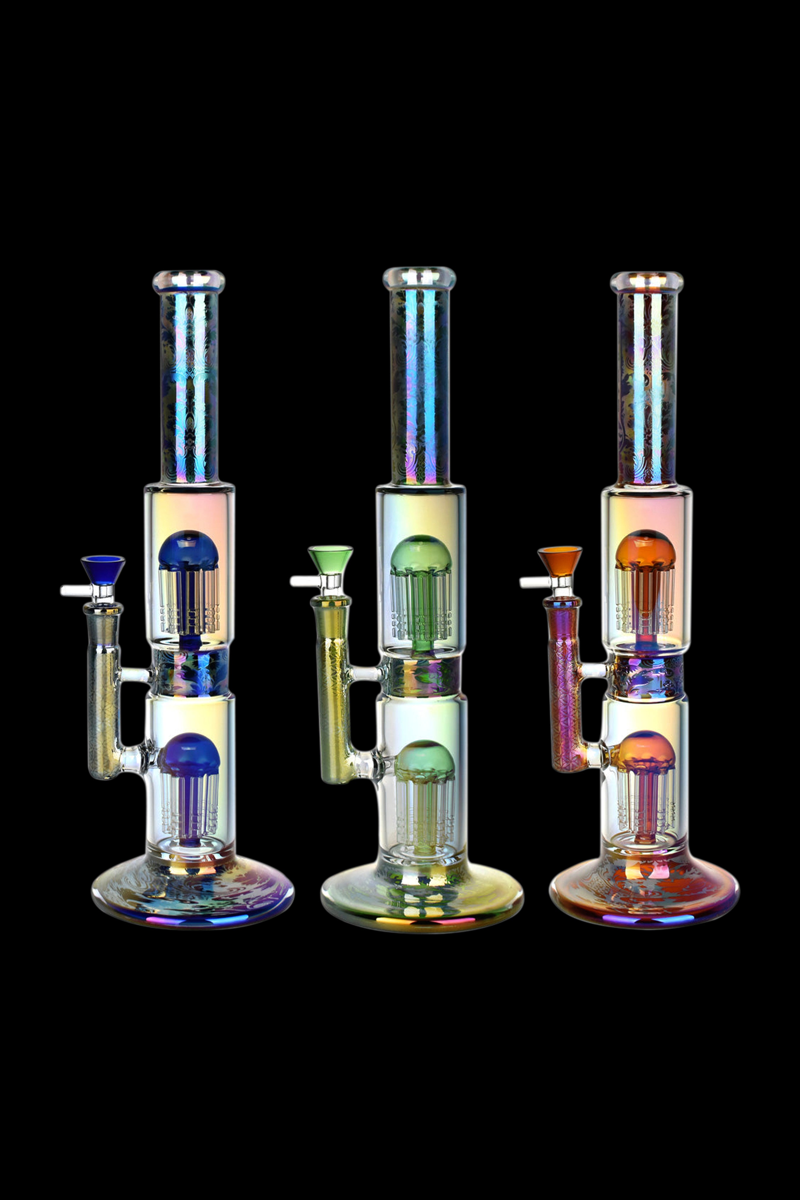 Pulsar's Stunning Dub Chamber Electro Etched Water Pipe