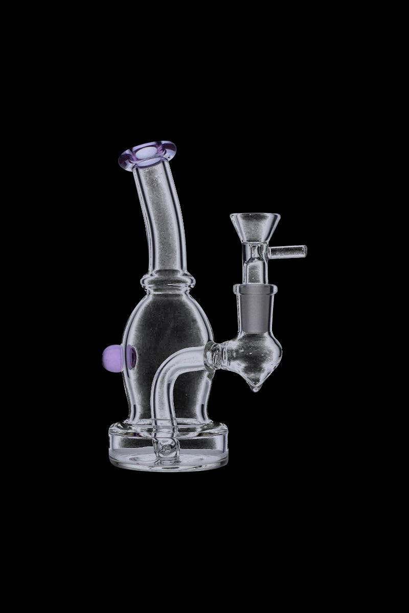 5.5-Inch Glass Bubbler with Fixed Diffuser - A Mini Marvel!