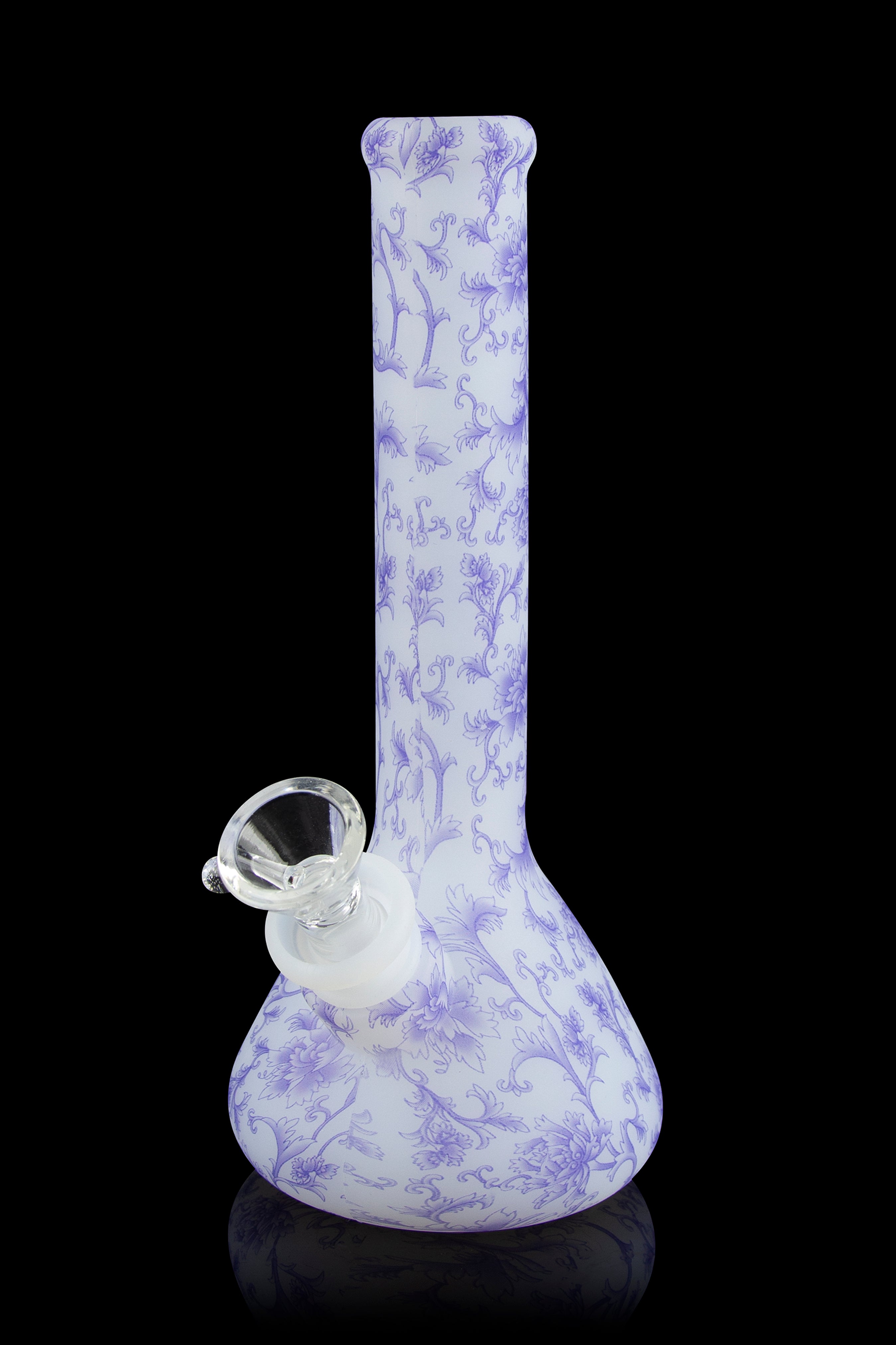 BONGS USA Stunning Floral Silicone Bong - The Ultimate Gift for Female Stoners