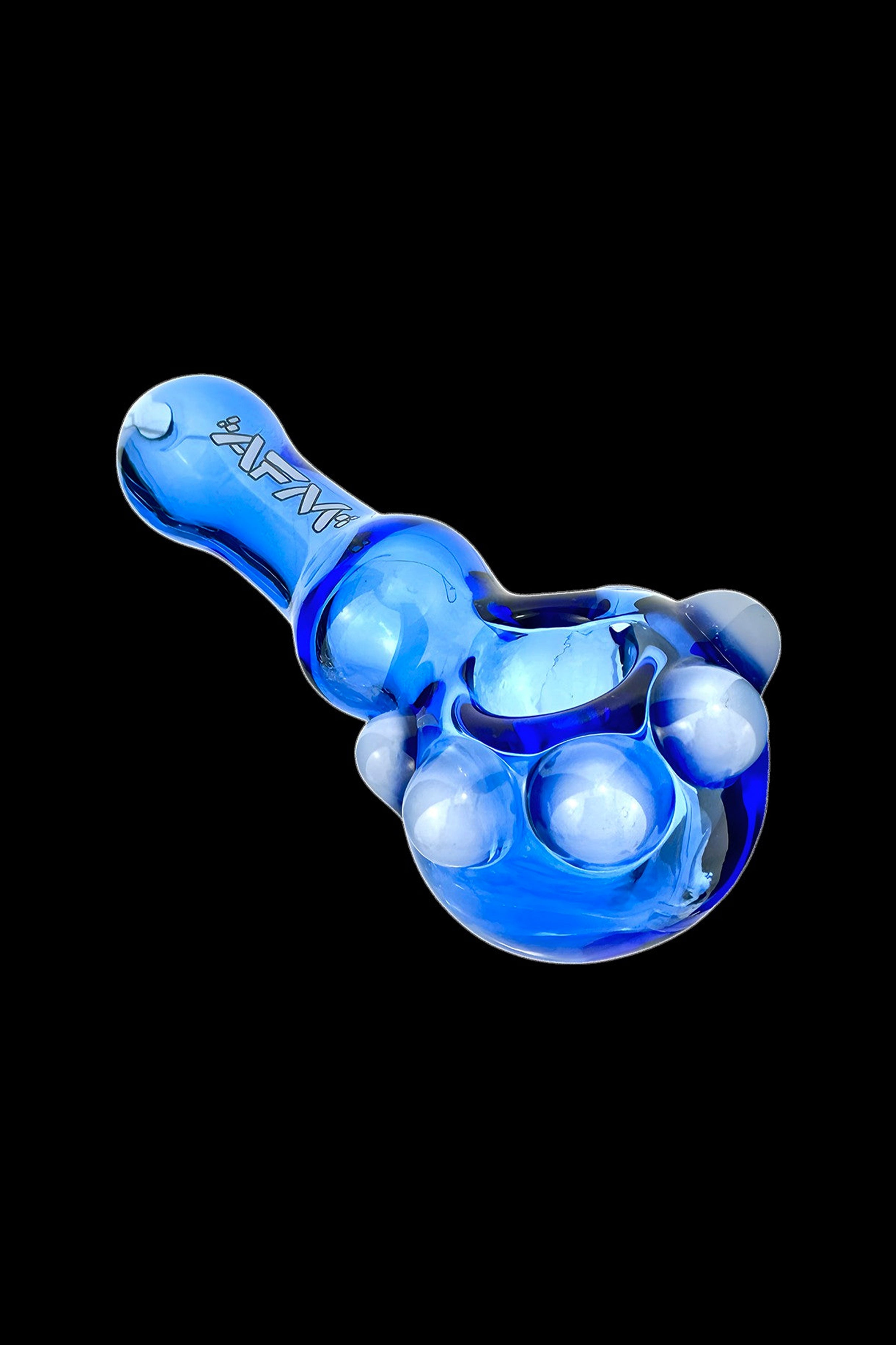 AFM Stunning Spikey Color Glass Hand Pipe