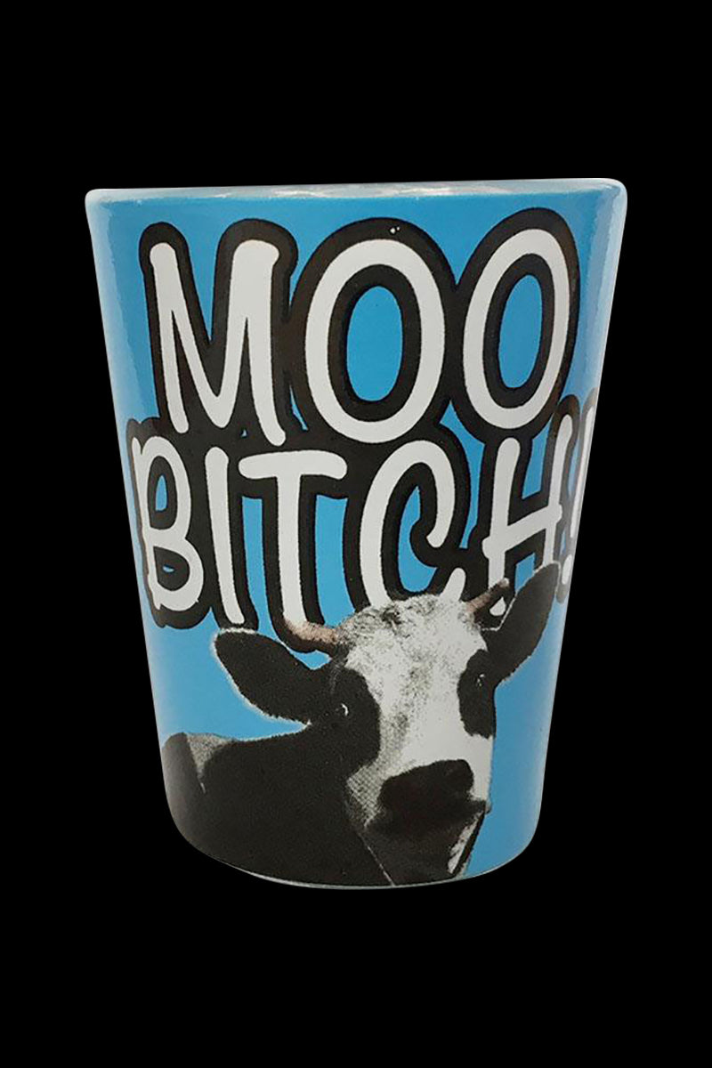 Moo Bitch Shot Glass - The Bold Drinking Essential