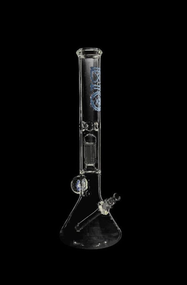 Bio Hazard 18-Inch Ice Bong with 8-Arm Tree Percolator - A Must-Have Smoking Companion