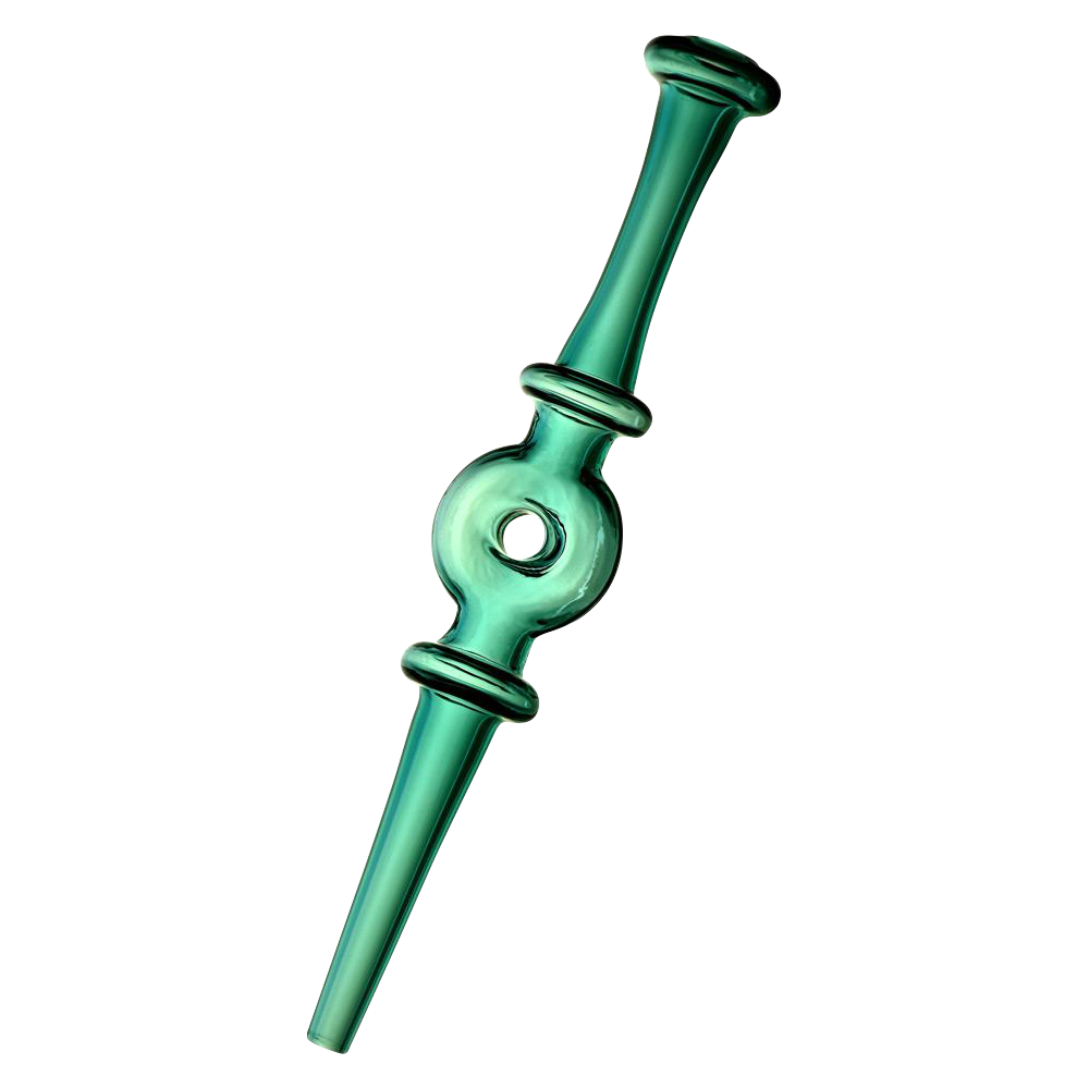 Colorful Glass Donut Vapor Straw - The Ultimate On - the - Go Nectar Collector