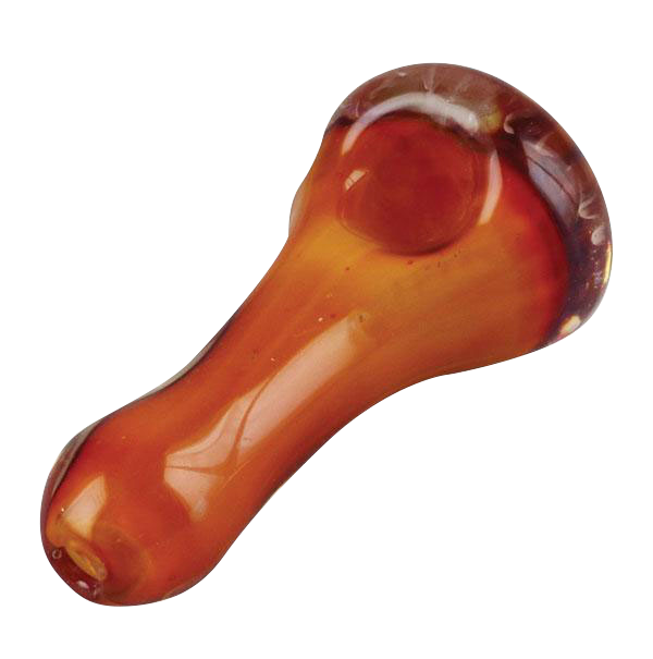 Enchanting Honeycomb Head Glass Spoon Pipe