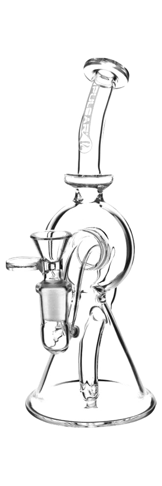 Pulsar Pass-Through Portable Glass Bong: A Stunning Smoking Companion