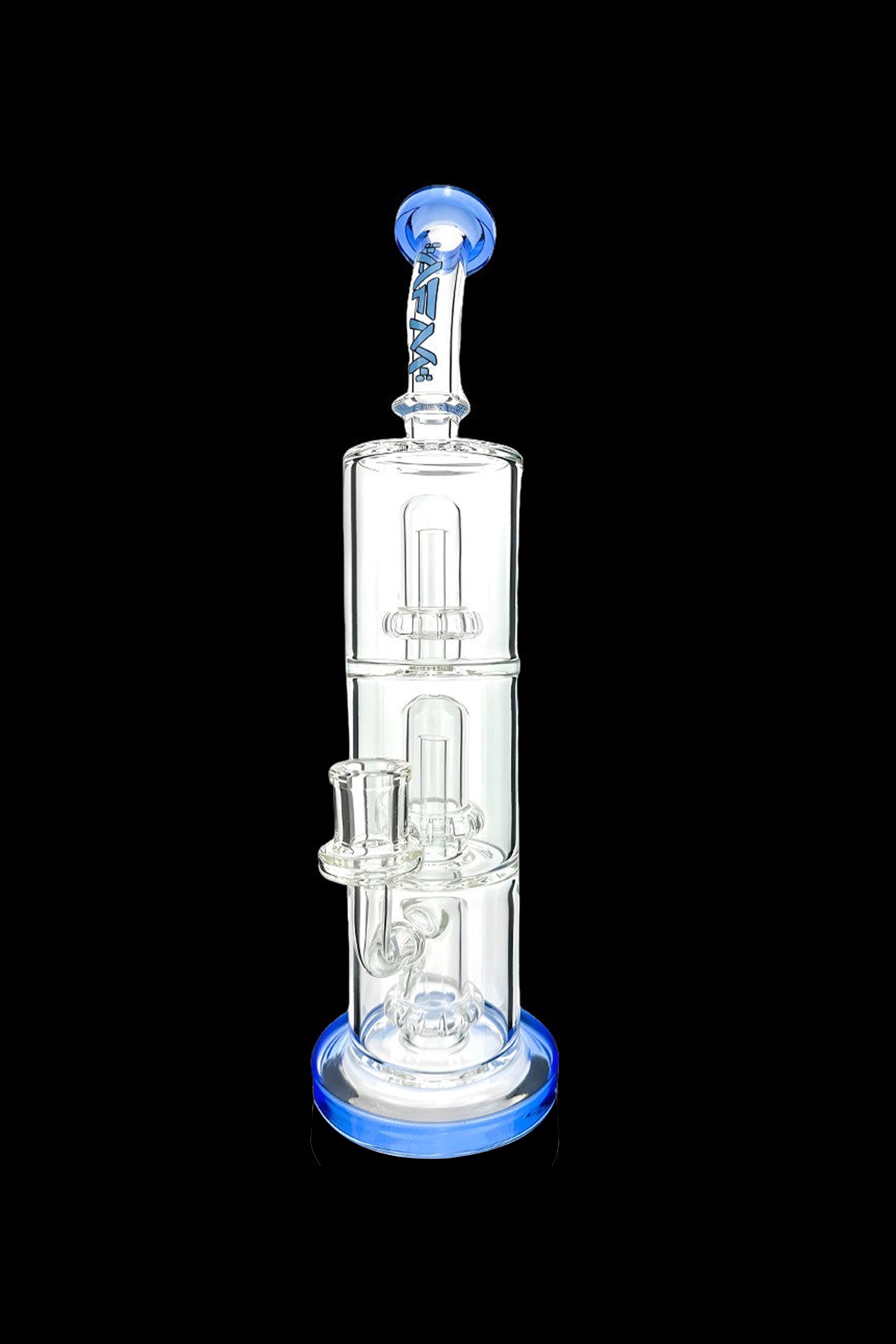 AFM Glass UFO Triple Perc Dabbing Masterpiece