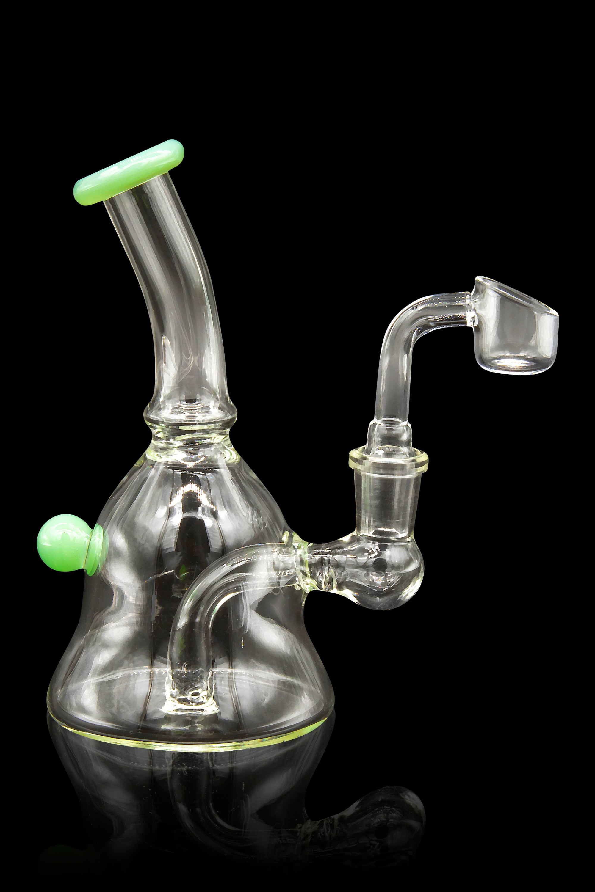Stunning Bell Rig with Vibrant Colored Marble and Accents