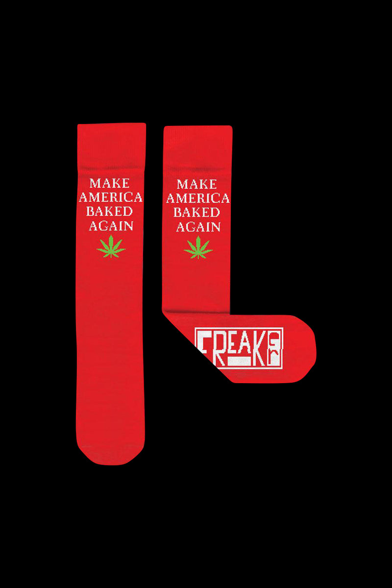 Freaker 420 Themed Socks - Fun and Colorful Footwear