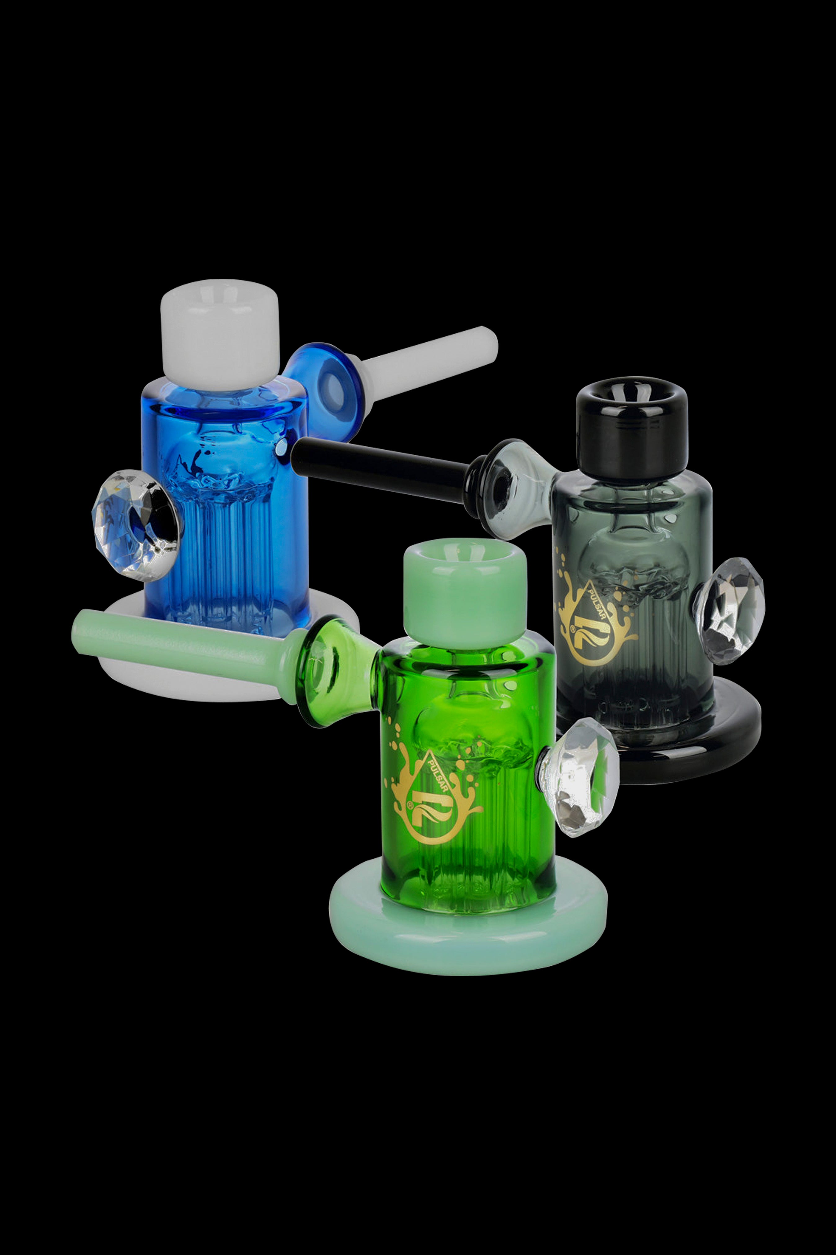 Pulsar's Stunning Diamond Bubbler Pipe