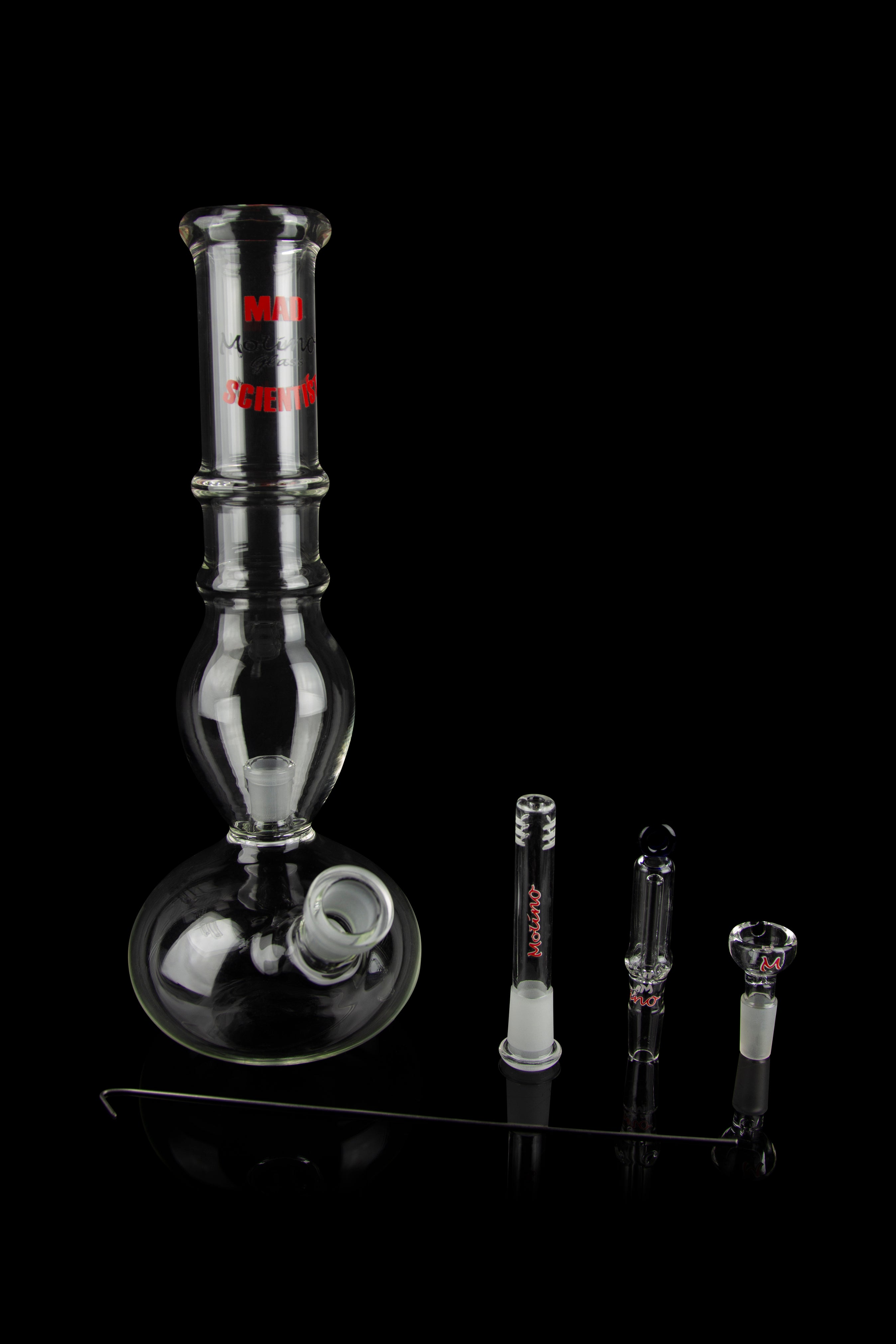 Molino Glass Mad Scientist Bong V2 - The Ultimate Smoking Experience!