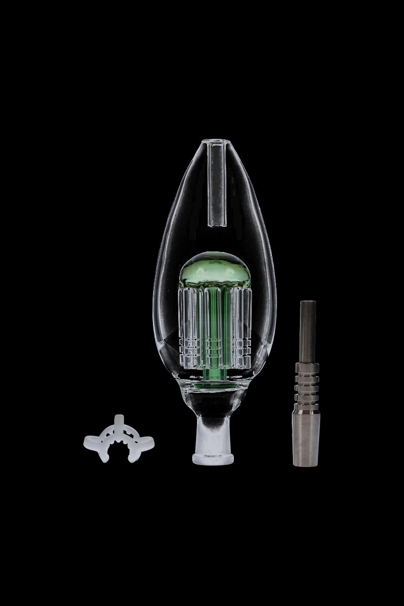 Cool Glass Nectar Collector with Tree Perc and Titanium Nail