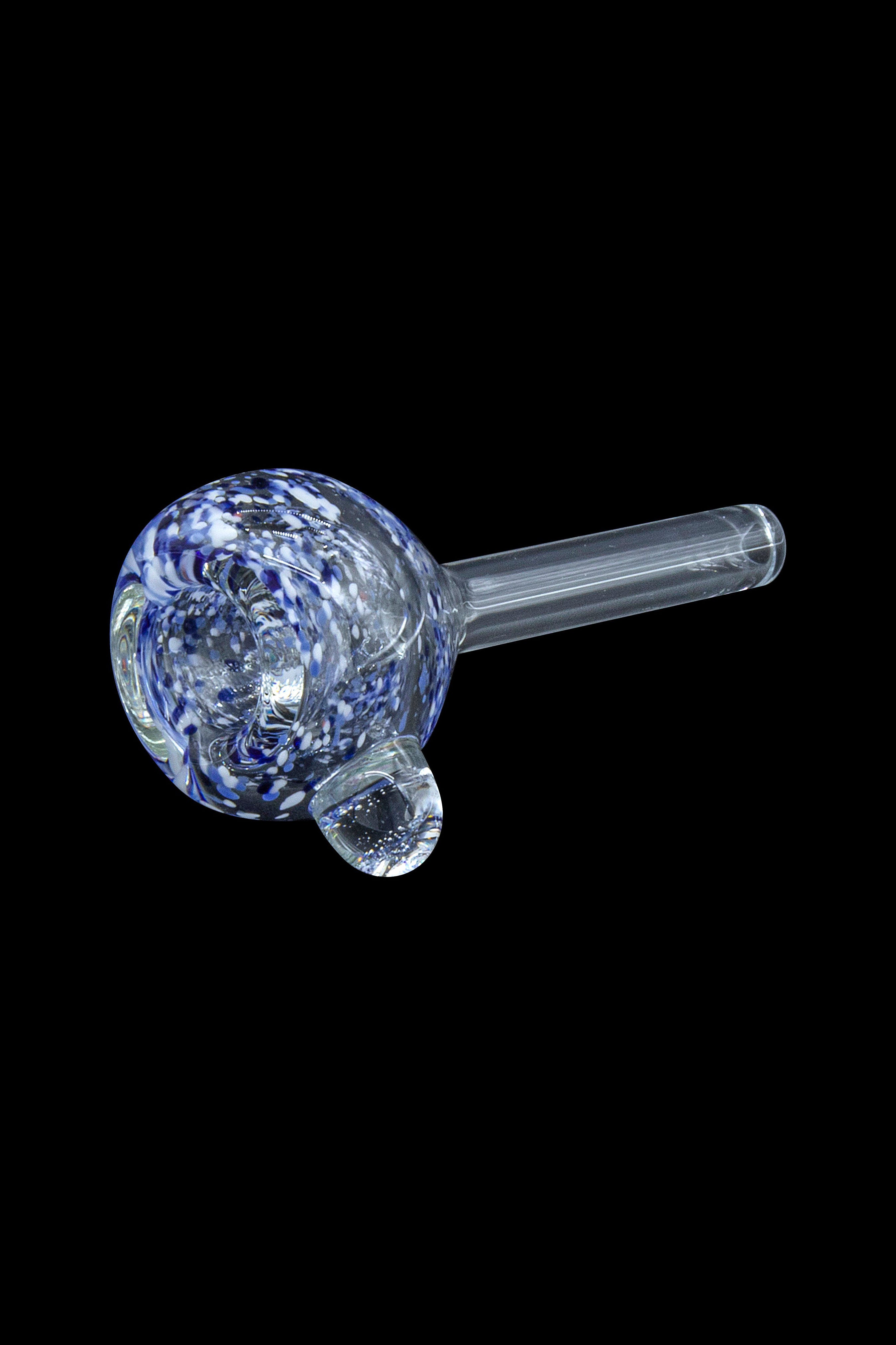 LA Pipes Frit Bubble Bowl Pull - Stem Slide: A Stunning Smoking Upgrade
