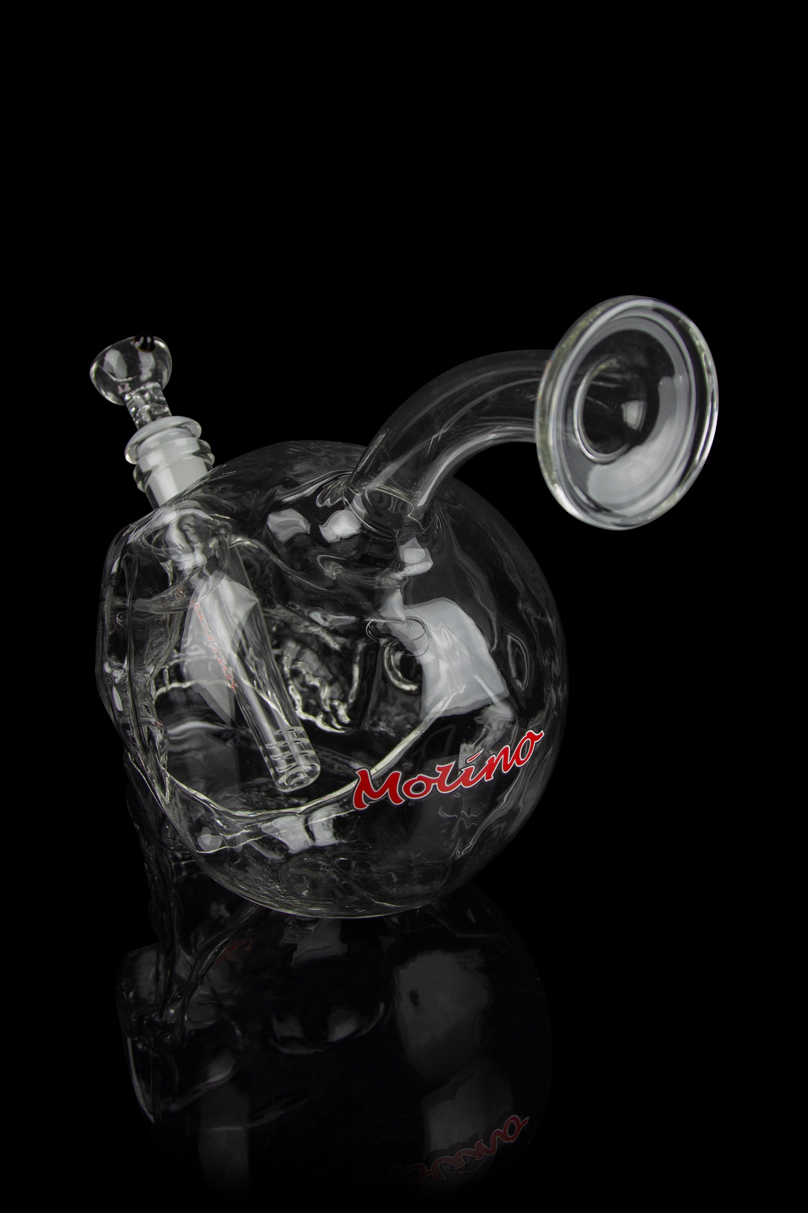 Molino Glass Spooky Skull Bong - A Must - Have for Smokers