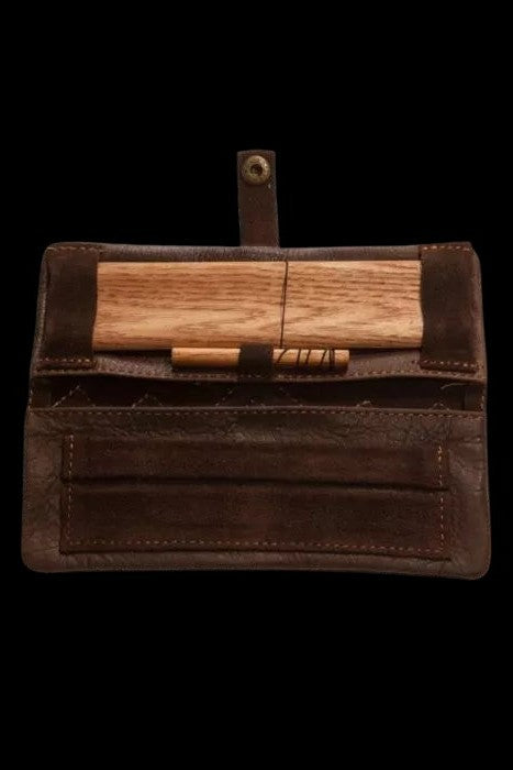 Original Kavatza Mini 'Patchwork Earth' Joint Pouch - A Compact Smoking Essential