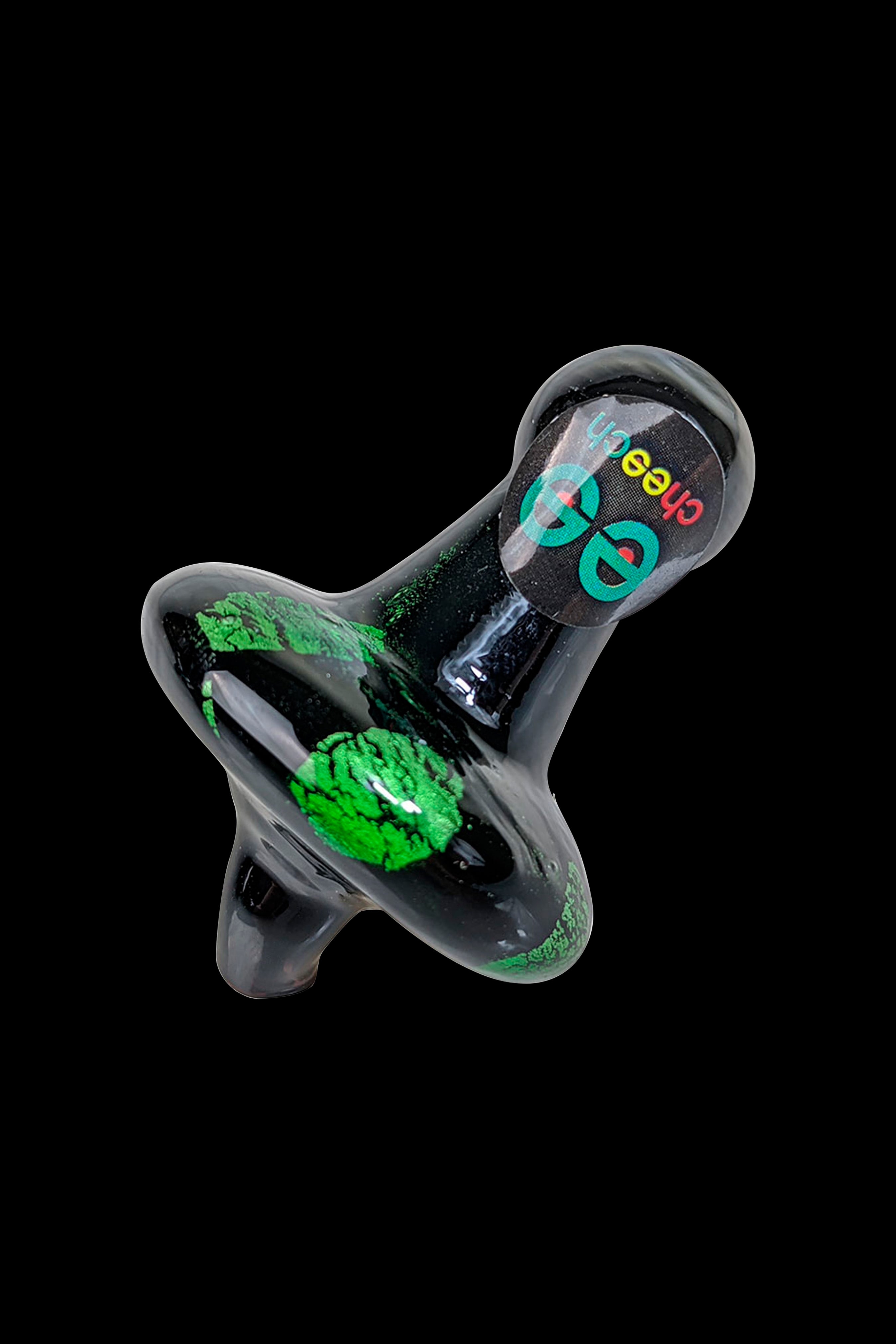 Cheech Glass's Stunning Spin Top Spots Carb Cap