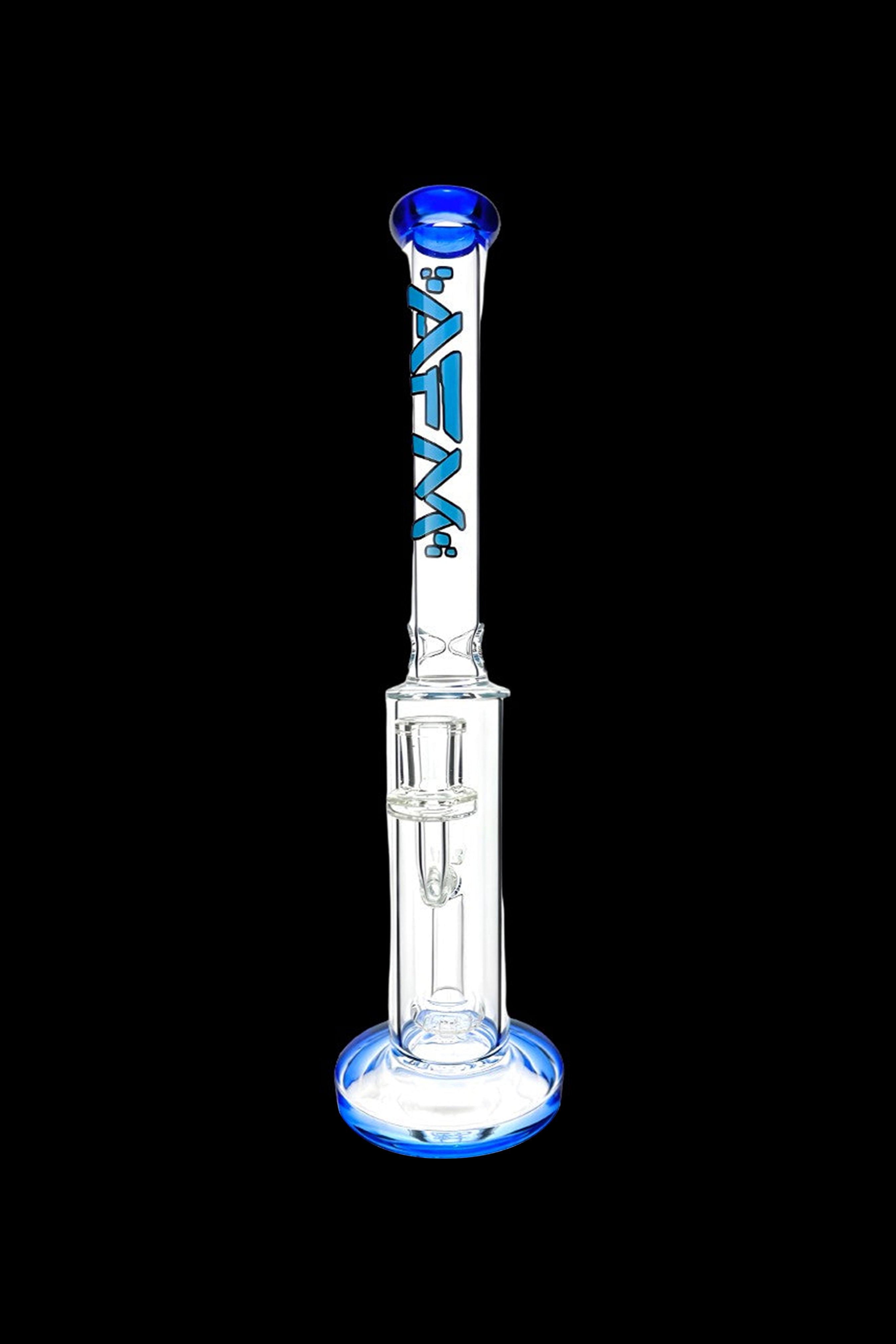 AFM 14-Inch Scope Glass Straight Tube Dab Rig