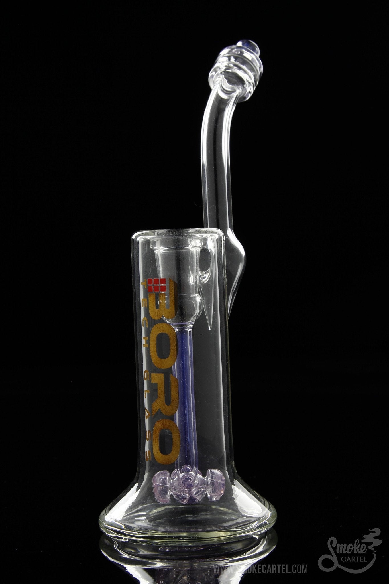 BoroTech Glass Premium Upright Bubbler - A Must - Have for Smoking Enthusiasts