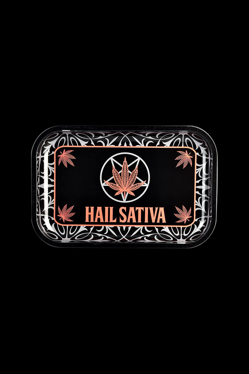 Hail Sativa Metal Rolling Tray