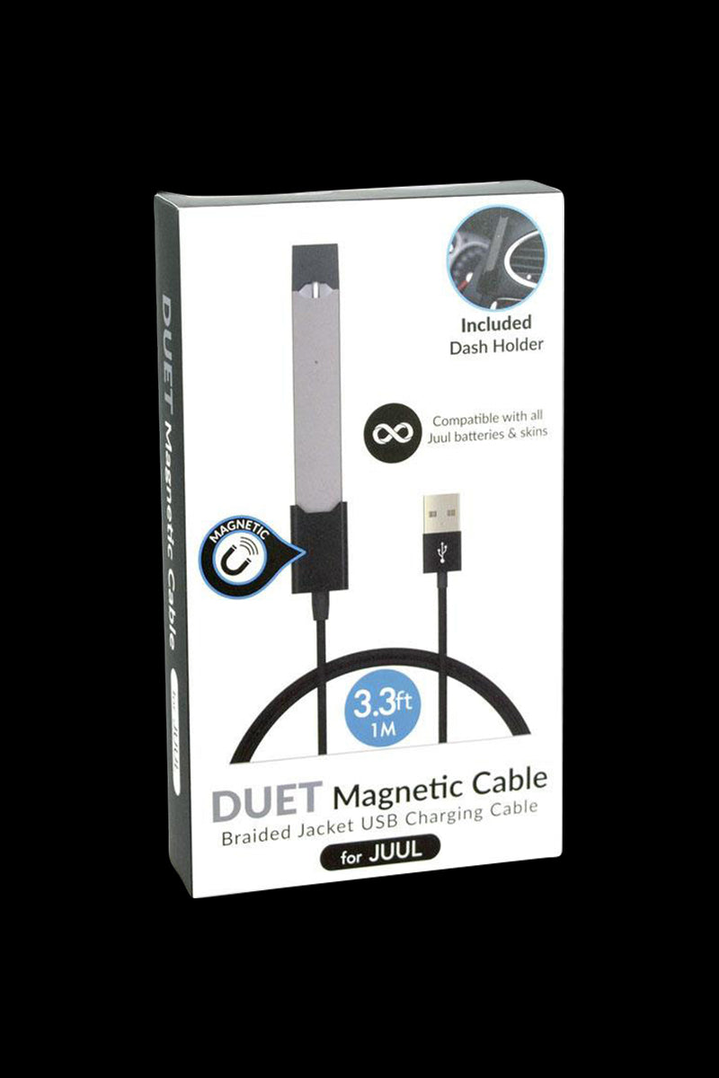 Duet Magnetic Braided USB Cable Charger: The Ultimate E - cig Charging Solution