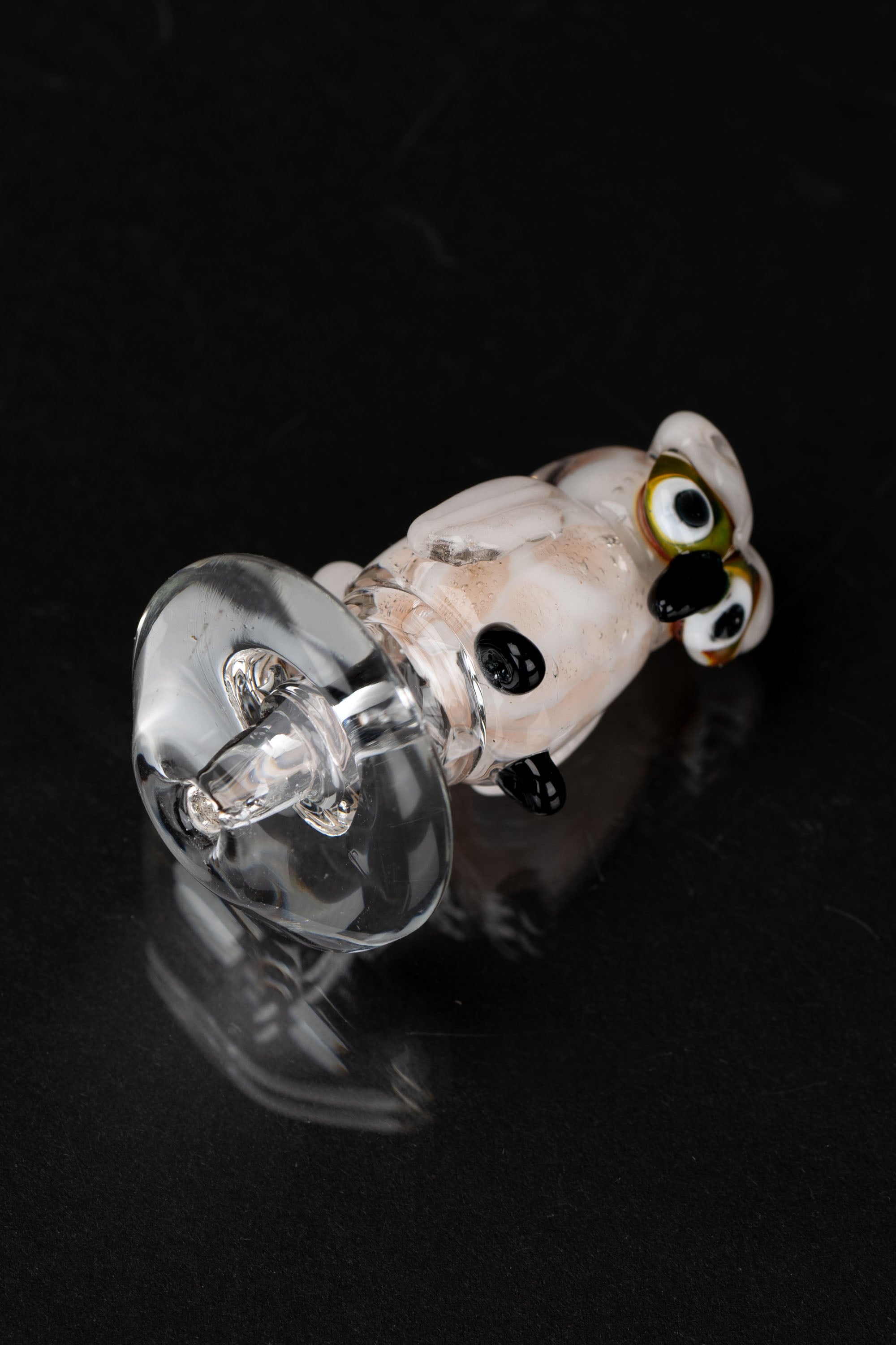 Empire Glassworks Owl-Inspired Puffco Peak Carb Cap - A Must-Have!