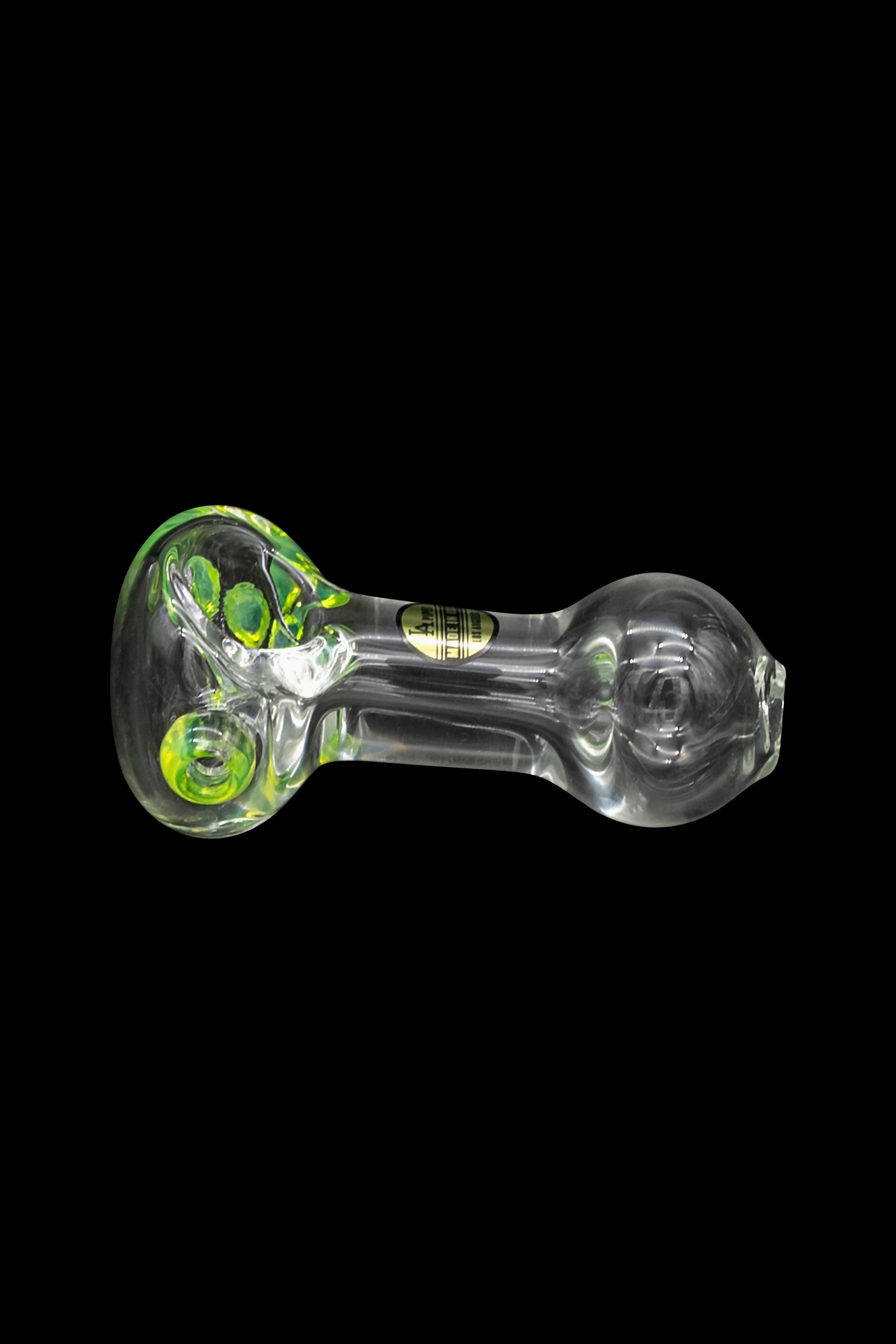 LA Pipes Stunning Thick Glass Spoon Pipe