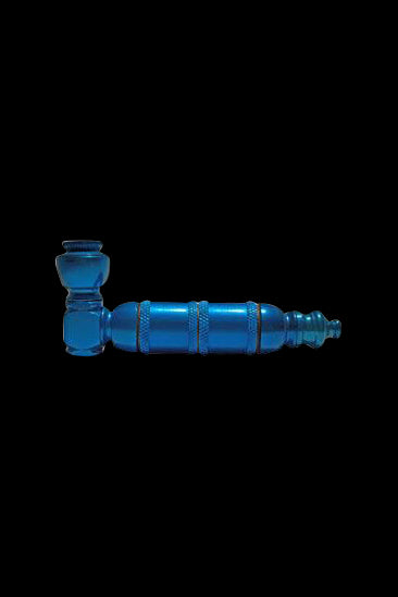 Ultra - Portable Anodized Aluminum Smoking Pipe with Lid