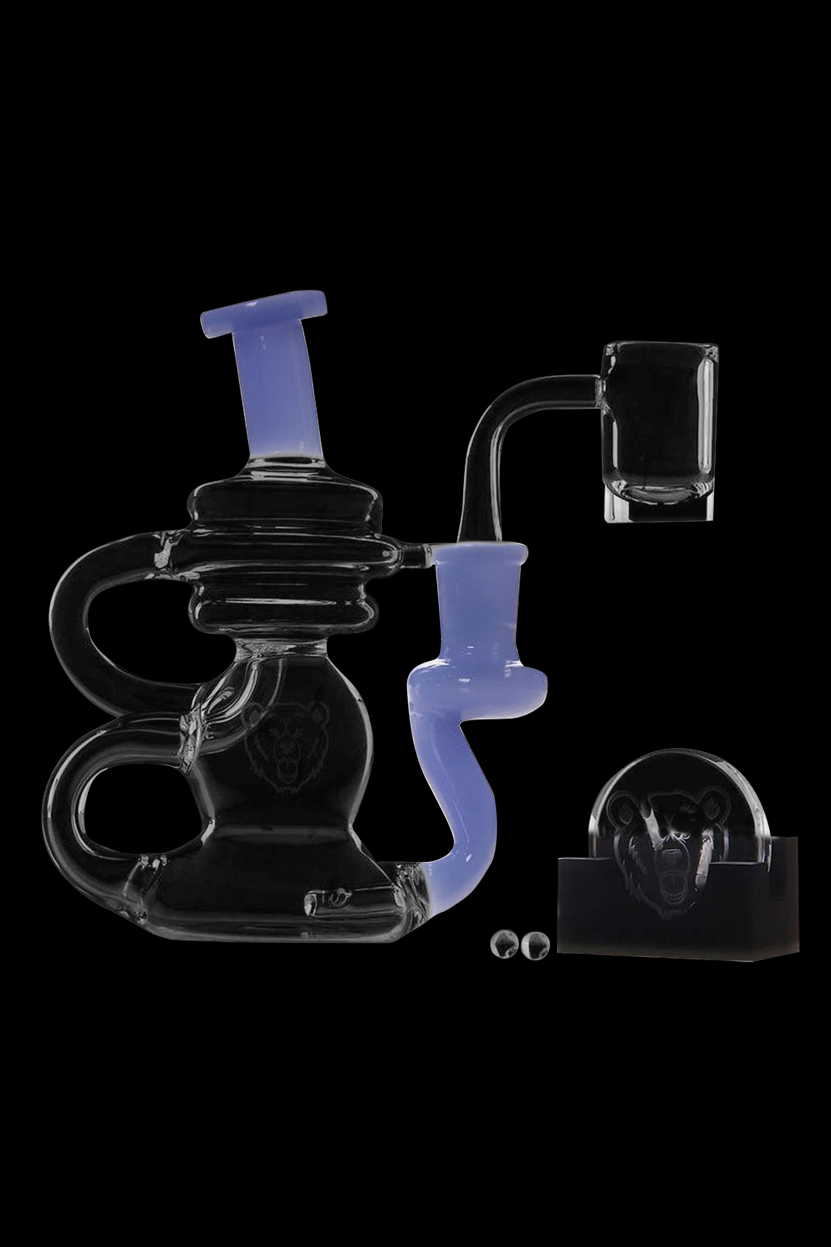 Bear Quartz BQ Cycler Recycler Dab Rig - Ultimate Box Set