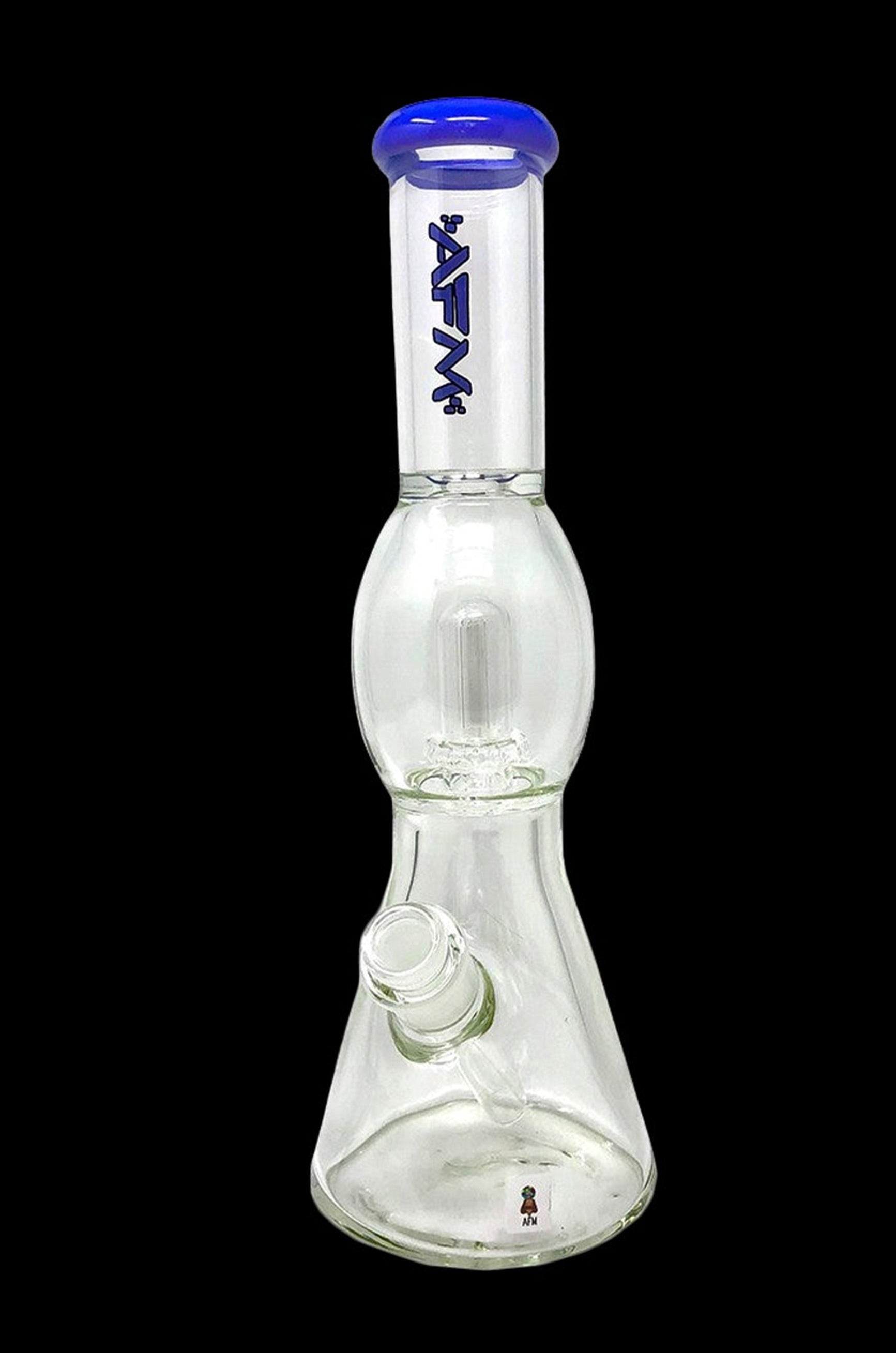 AFM Stunning UFO Color Lip Glass Beaker Bong - Elevate Your Smoking!