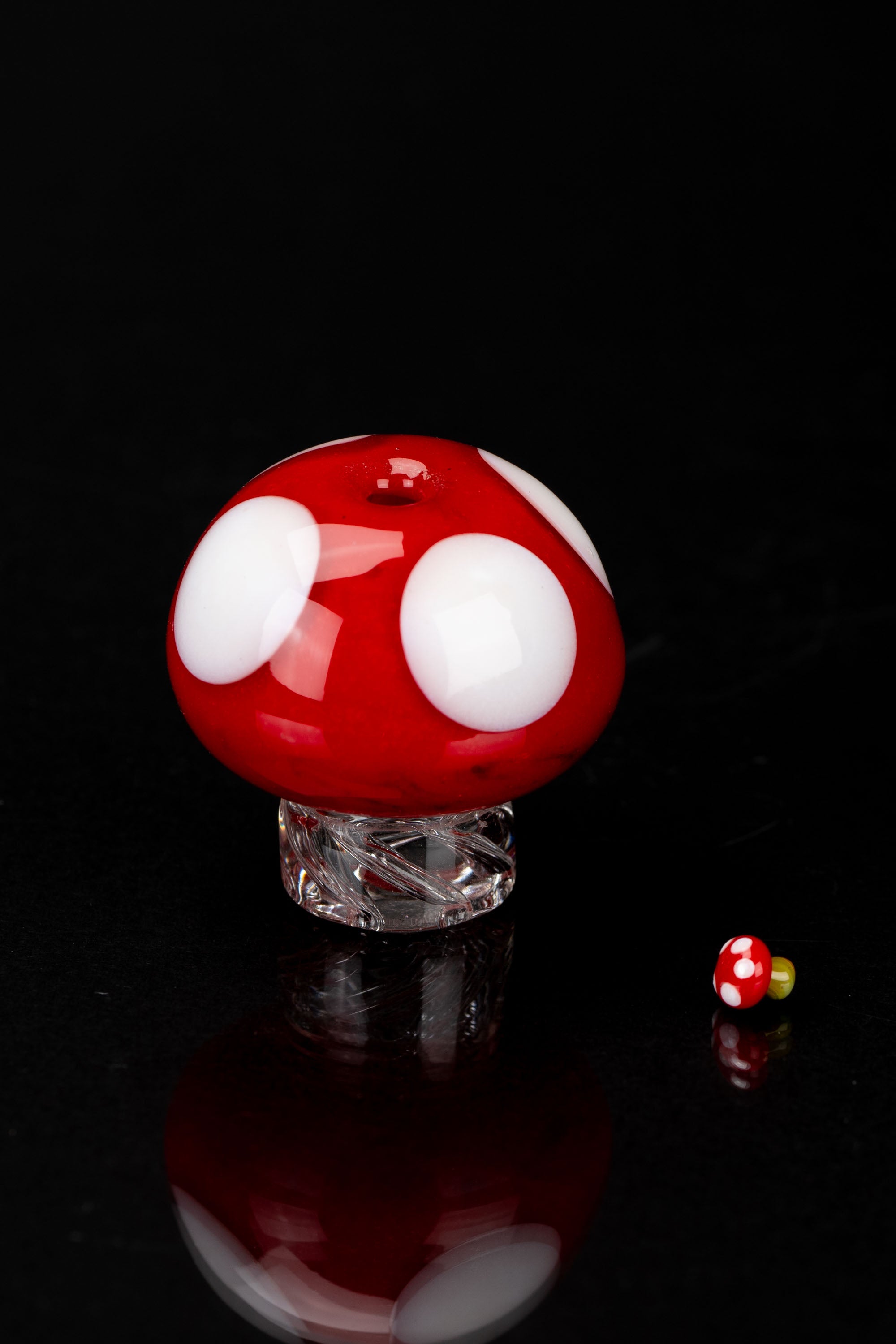 Empire Glassworks Enchanting Mushroom Spinner Carb Cap
