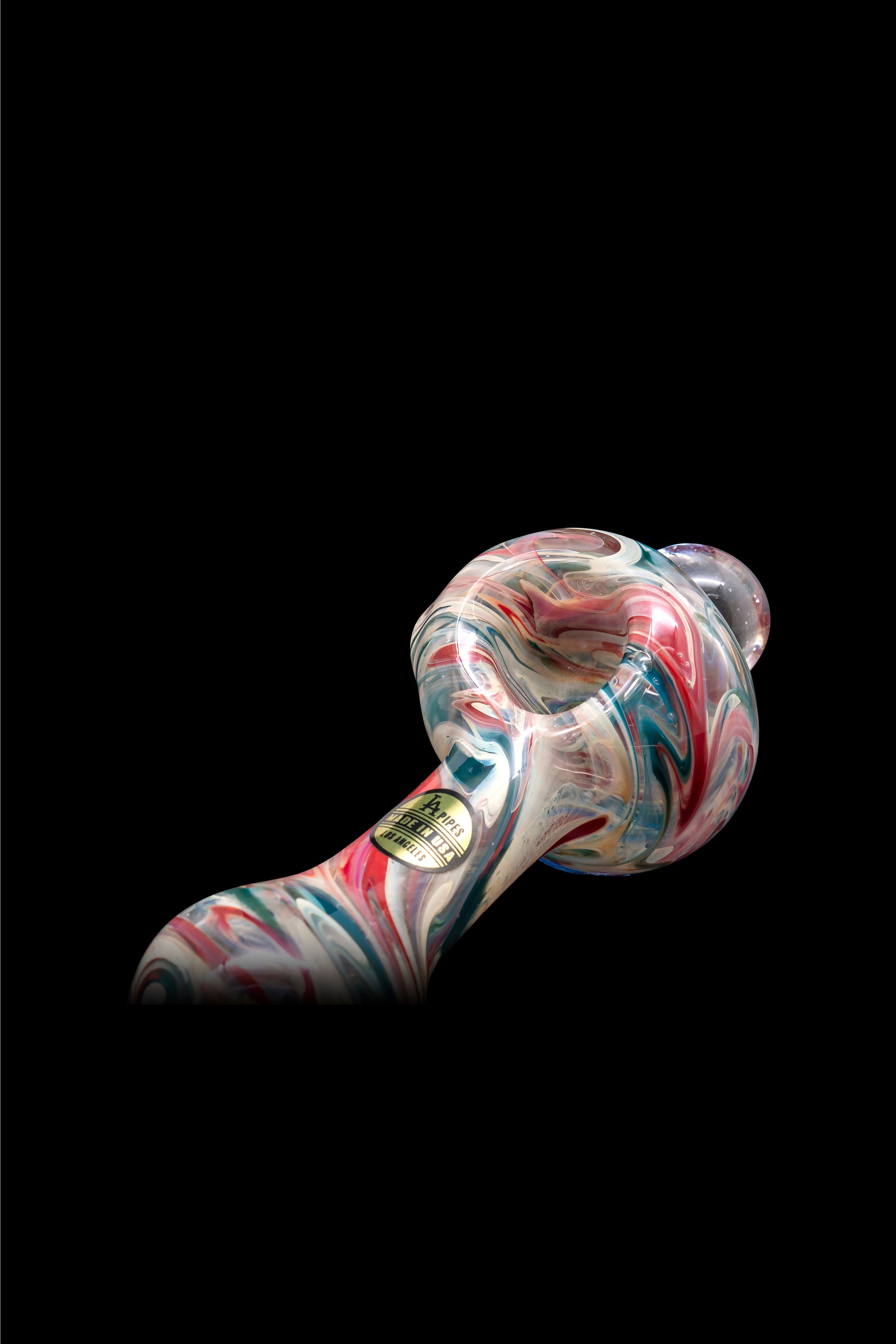LA Pipes Glass Spoon Pipe - The Enchanting Primordial Ooze