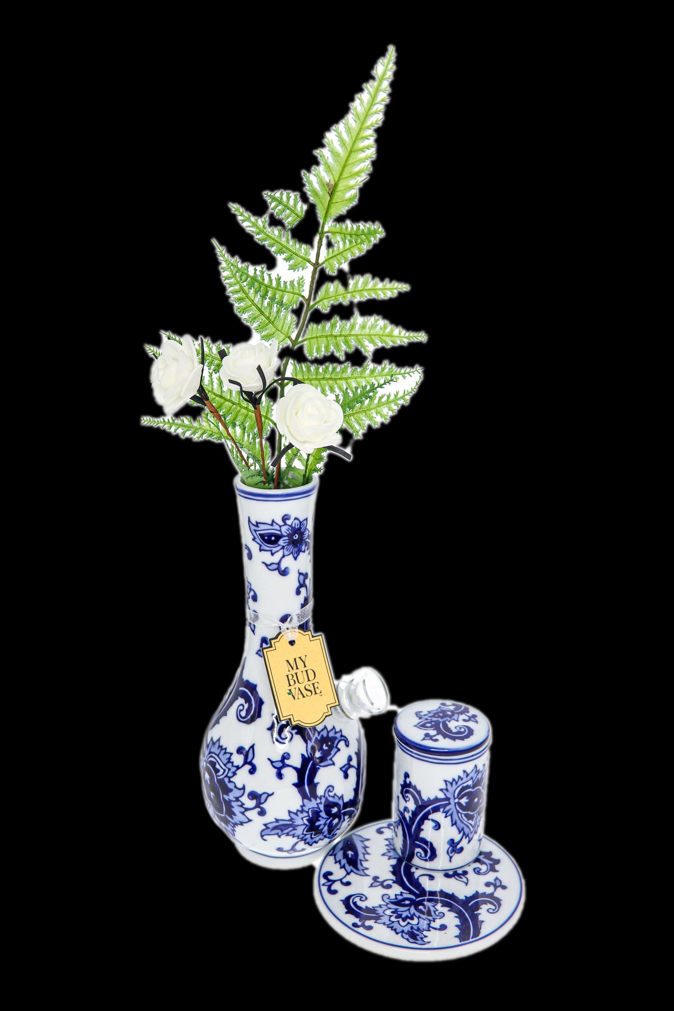 My Bud Vase Porcelain Vase Bong Set - The Joyful Escape
