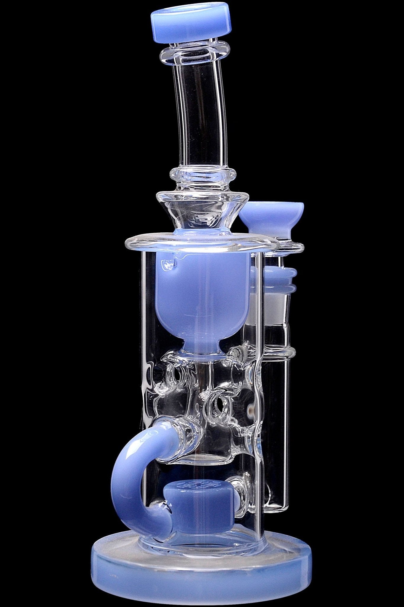 Calibear Cascade Flower of Life Klein Recycler Dab Rig - A Premium Smoking Experience
