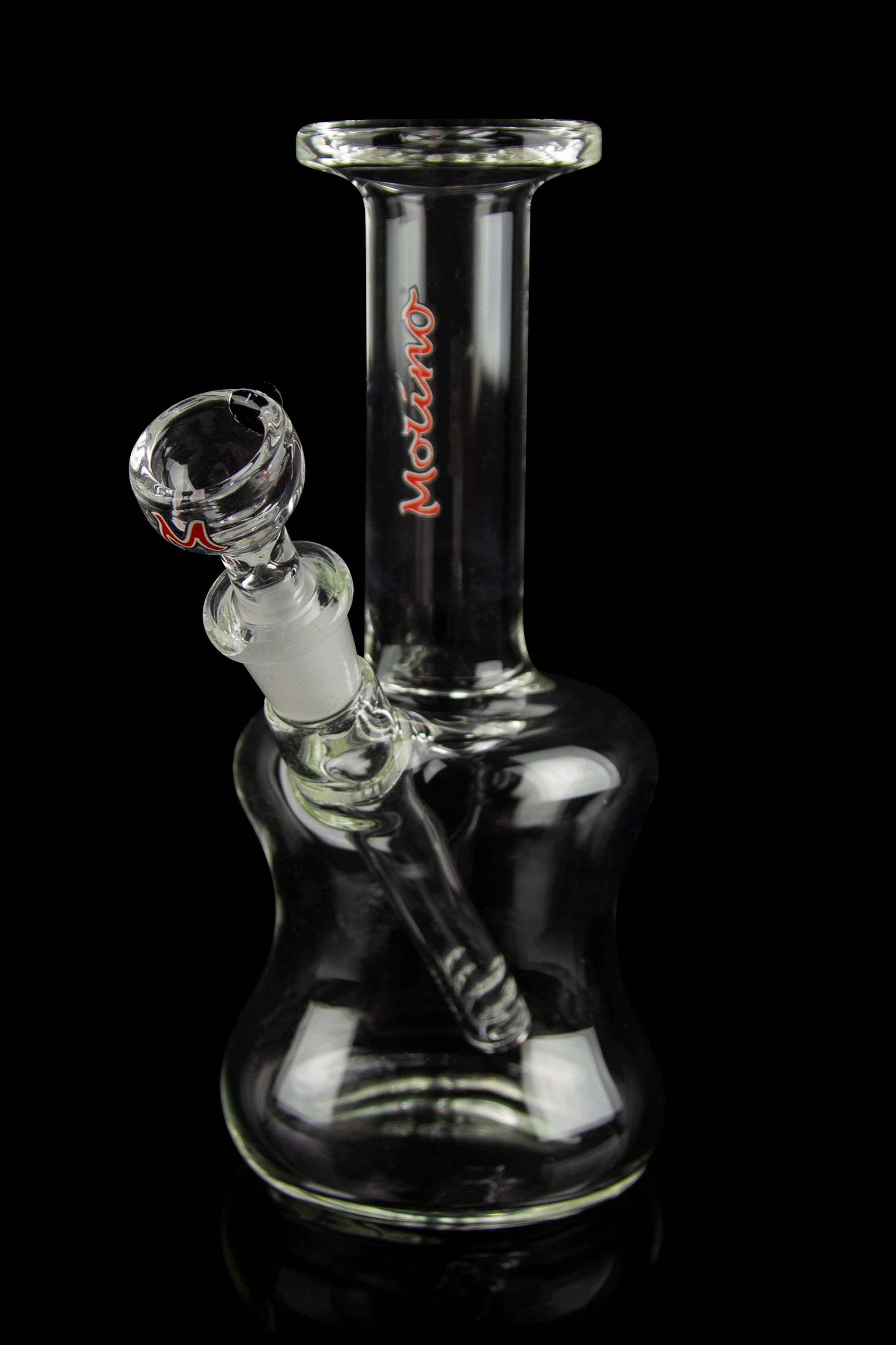 Molino Glass Piston Mini Water Pipe - The Ultimate Travel Companion