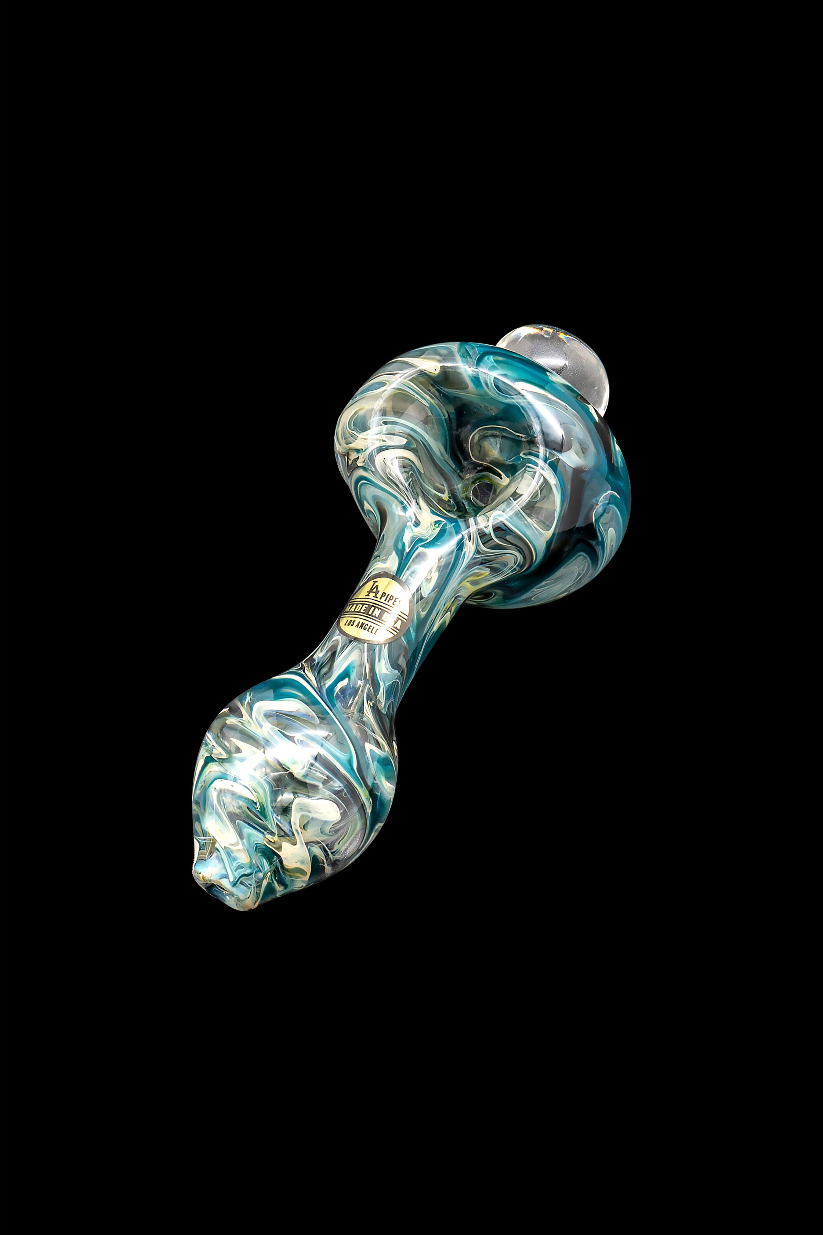 LA Pipes Glass Spoon Pipe - The Enchanting Primordial Ooze