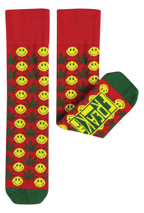 Freaker 420 Themed Socks - Fun and Colorful Footwear