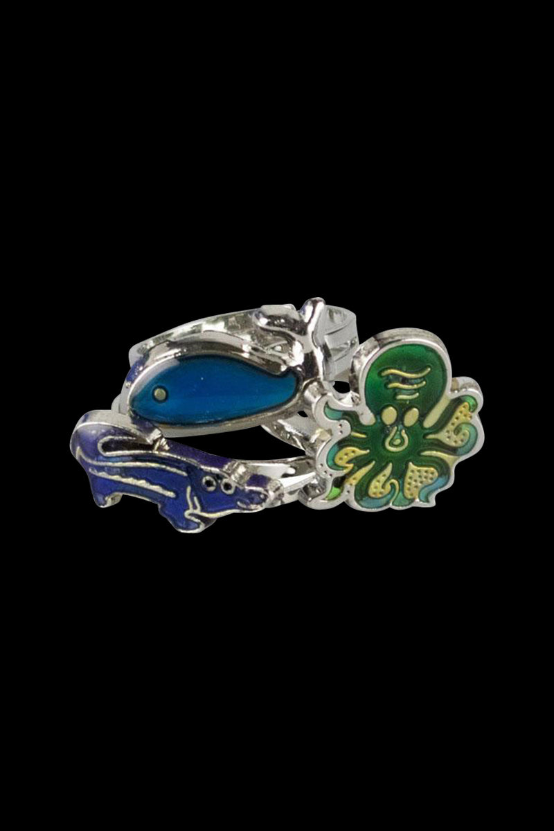 Awesome Animal Mood Adjustable Rings - Bulk Pack of 60