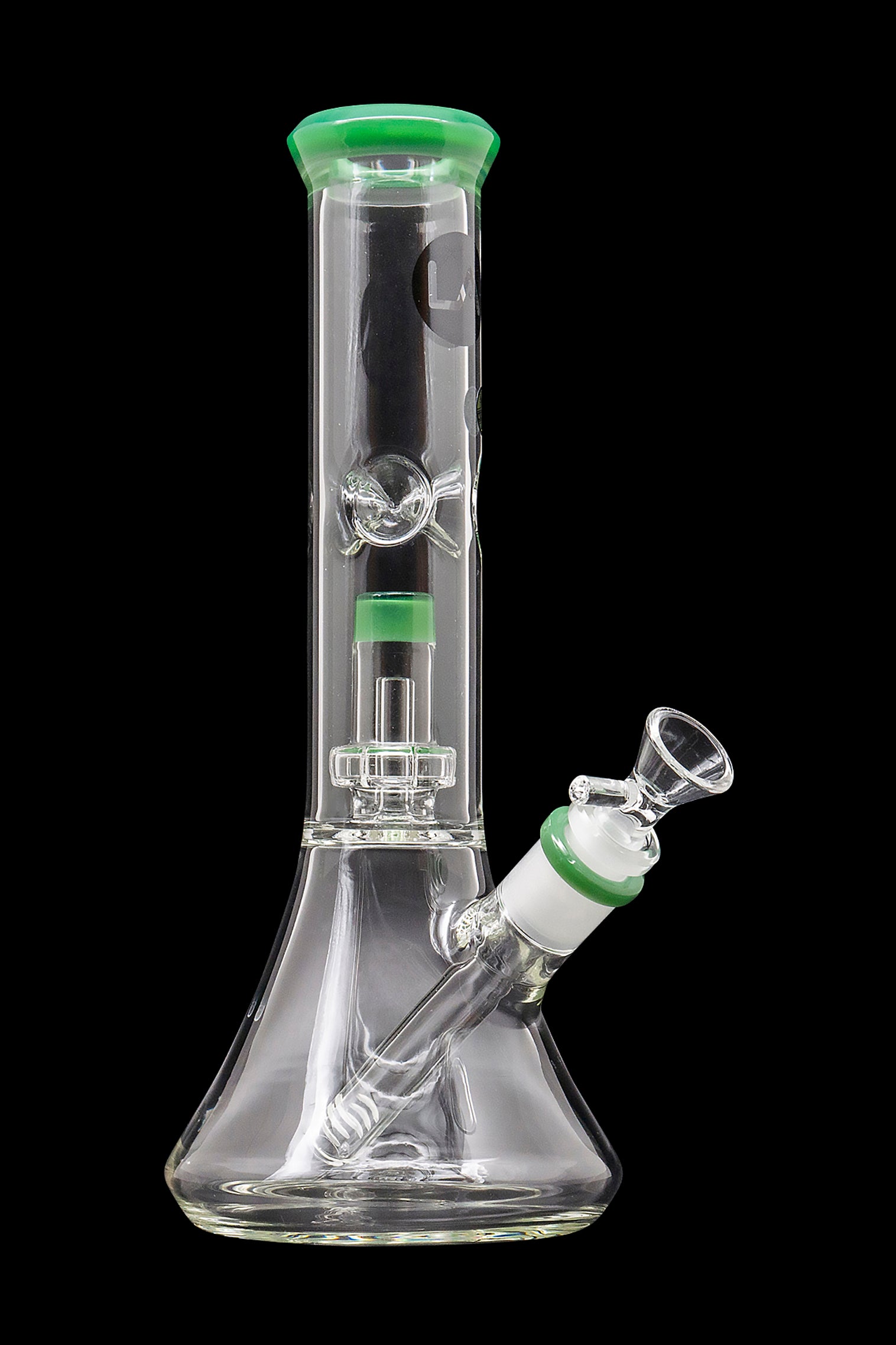 LA Pipes Beaker Bong with Showerhead Perc - The Ultimate Smoking Companion