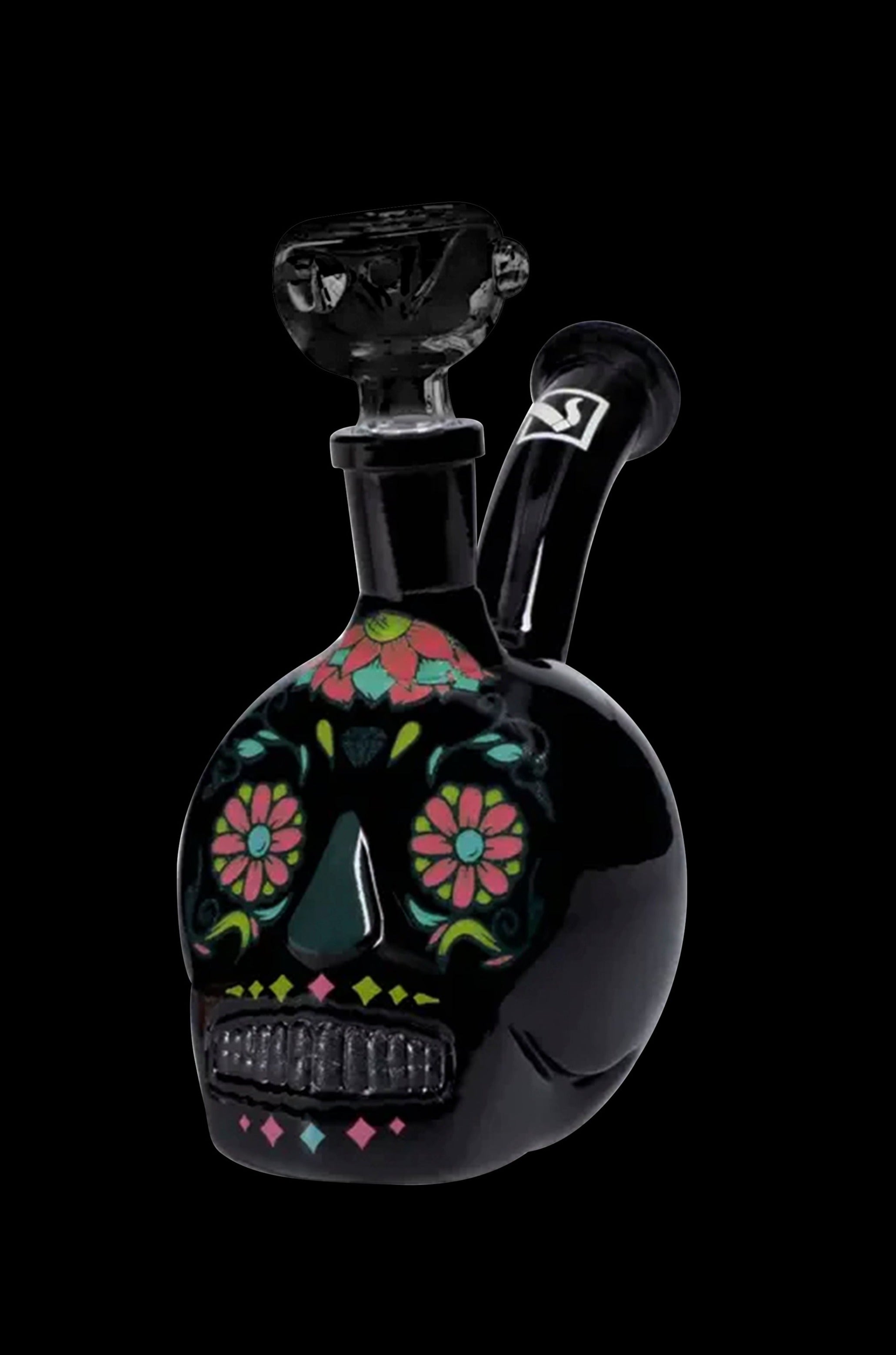 Daily High Club's Stunning Black Skull Bong