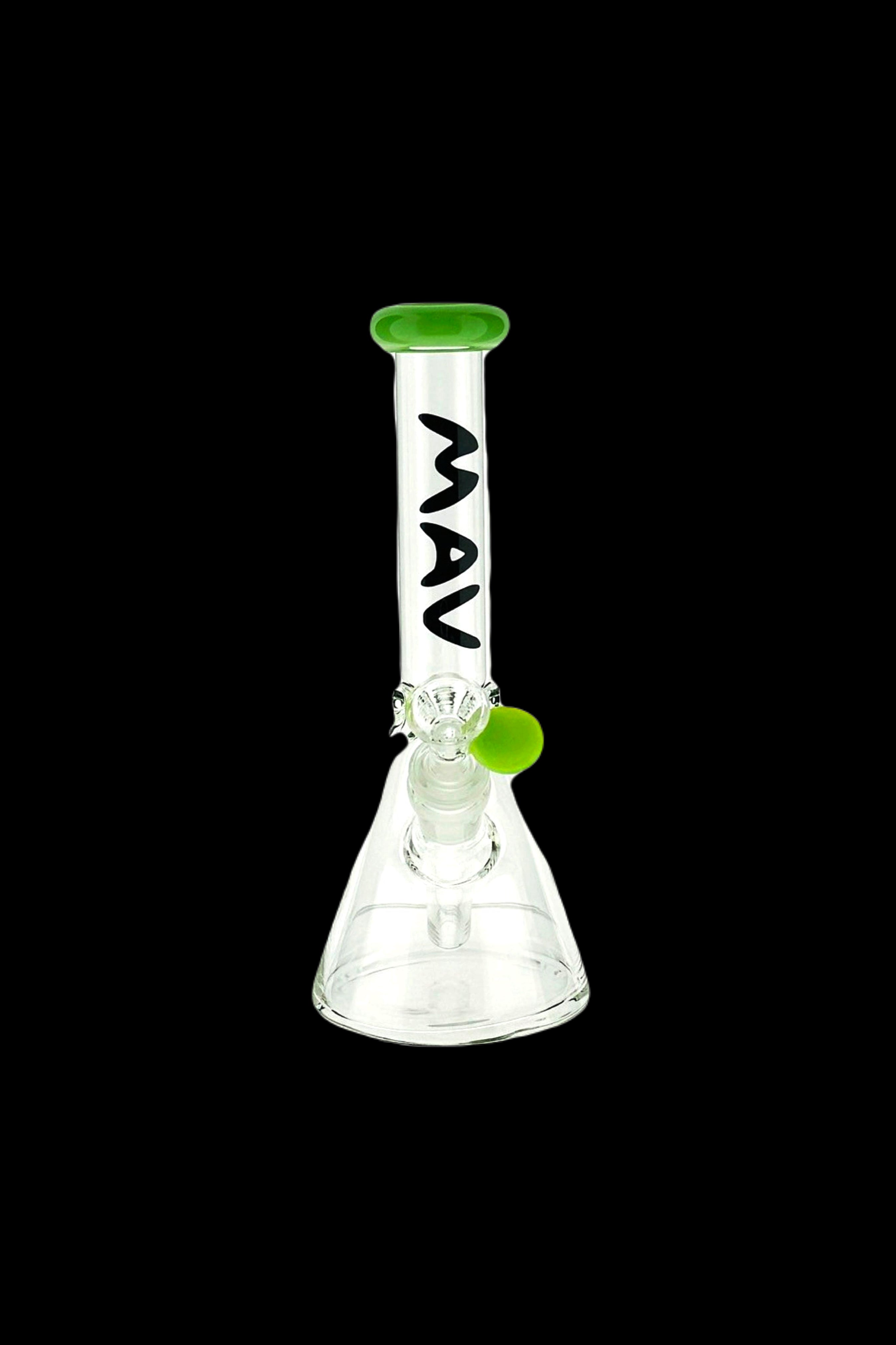 MAV's Stunning Color Top Mini Beaker Bong