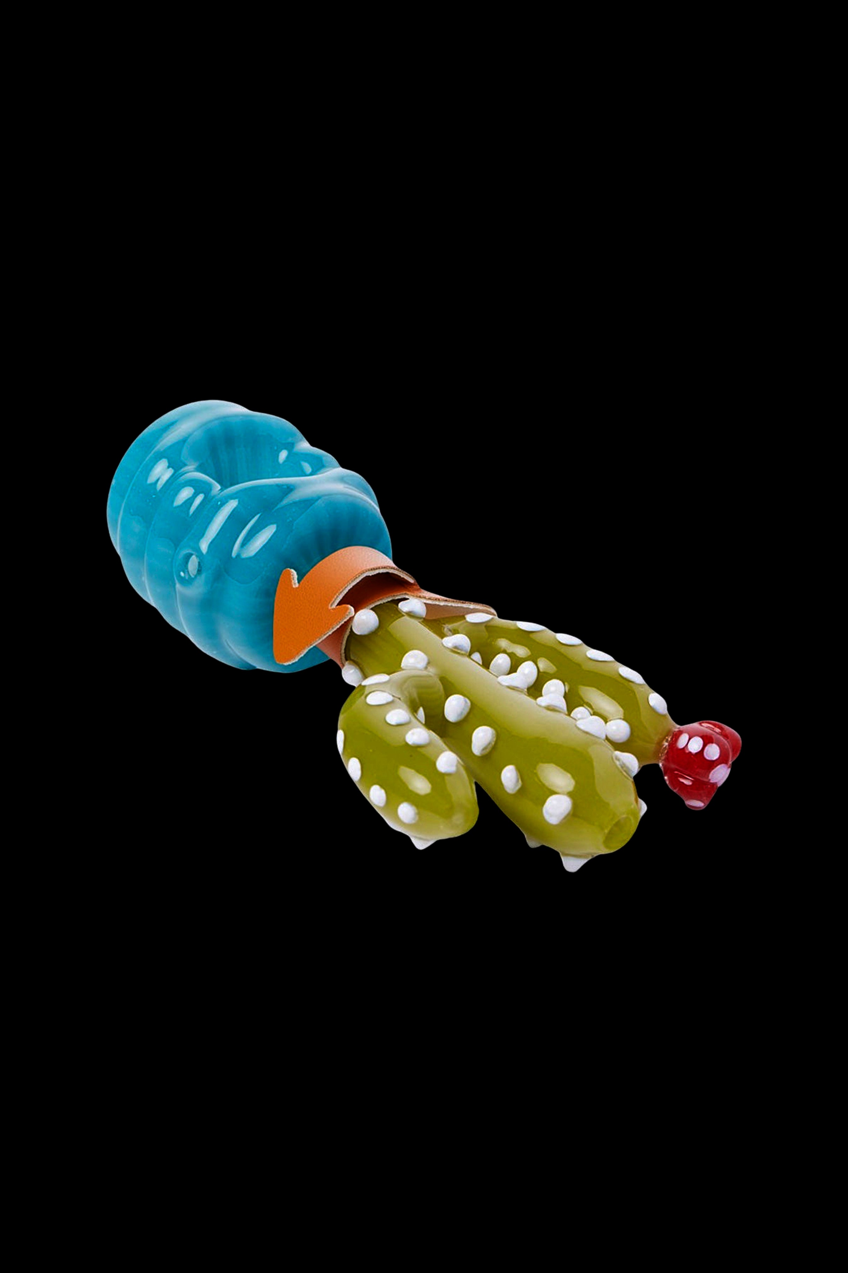 Cheech Glass Cactus Hand Pipe - A Must - Have Smoking Companion