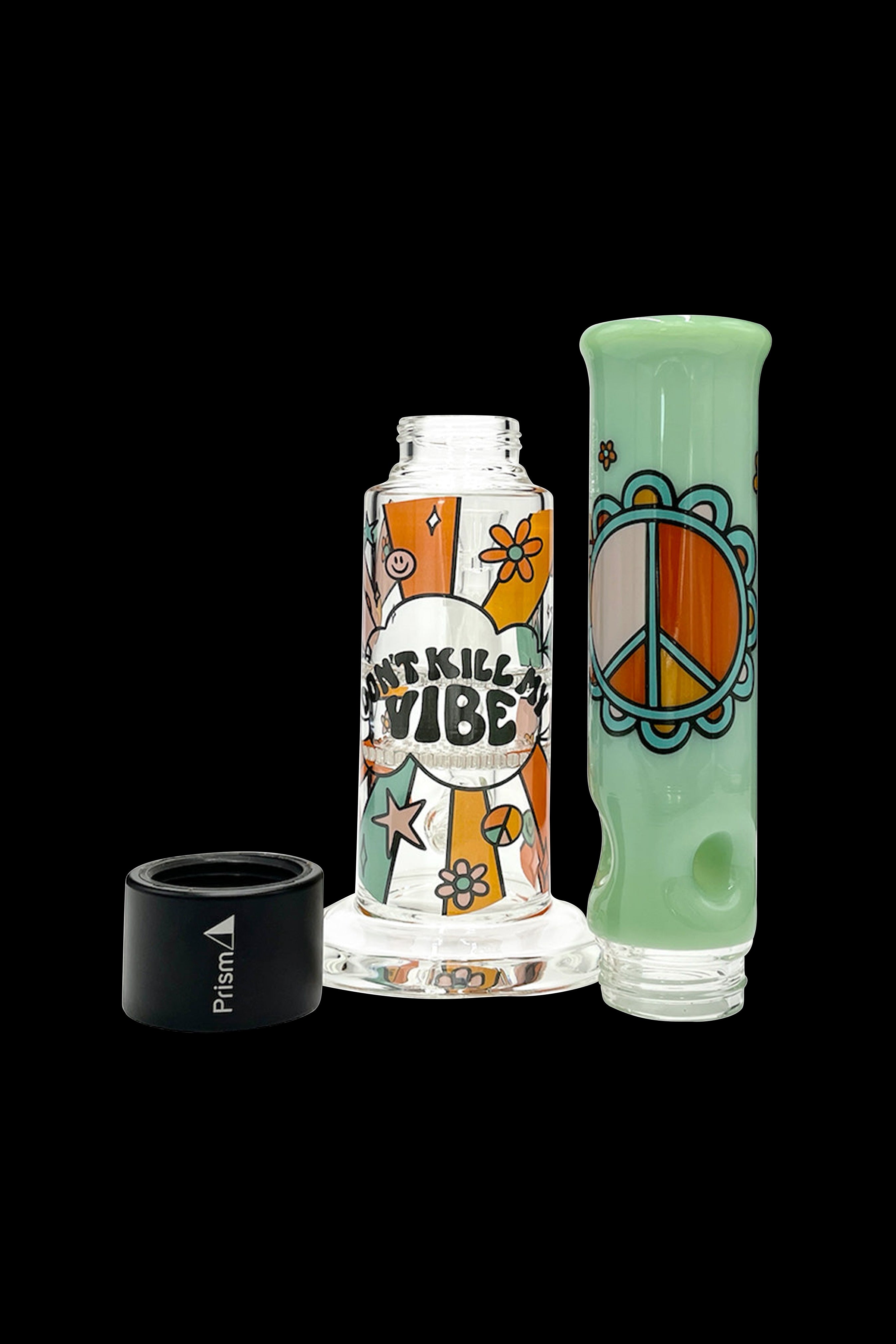 Prism Flower Power Big Honeycomb Single Stack Bong