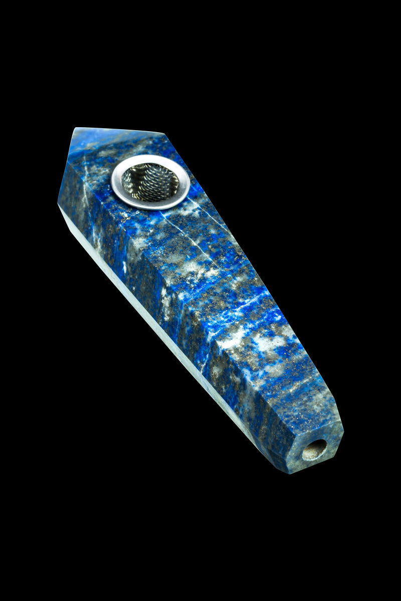 Exquisite Lapis Lazuli Quartz Stone Pipe