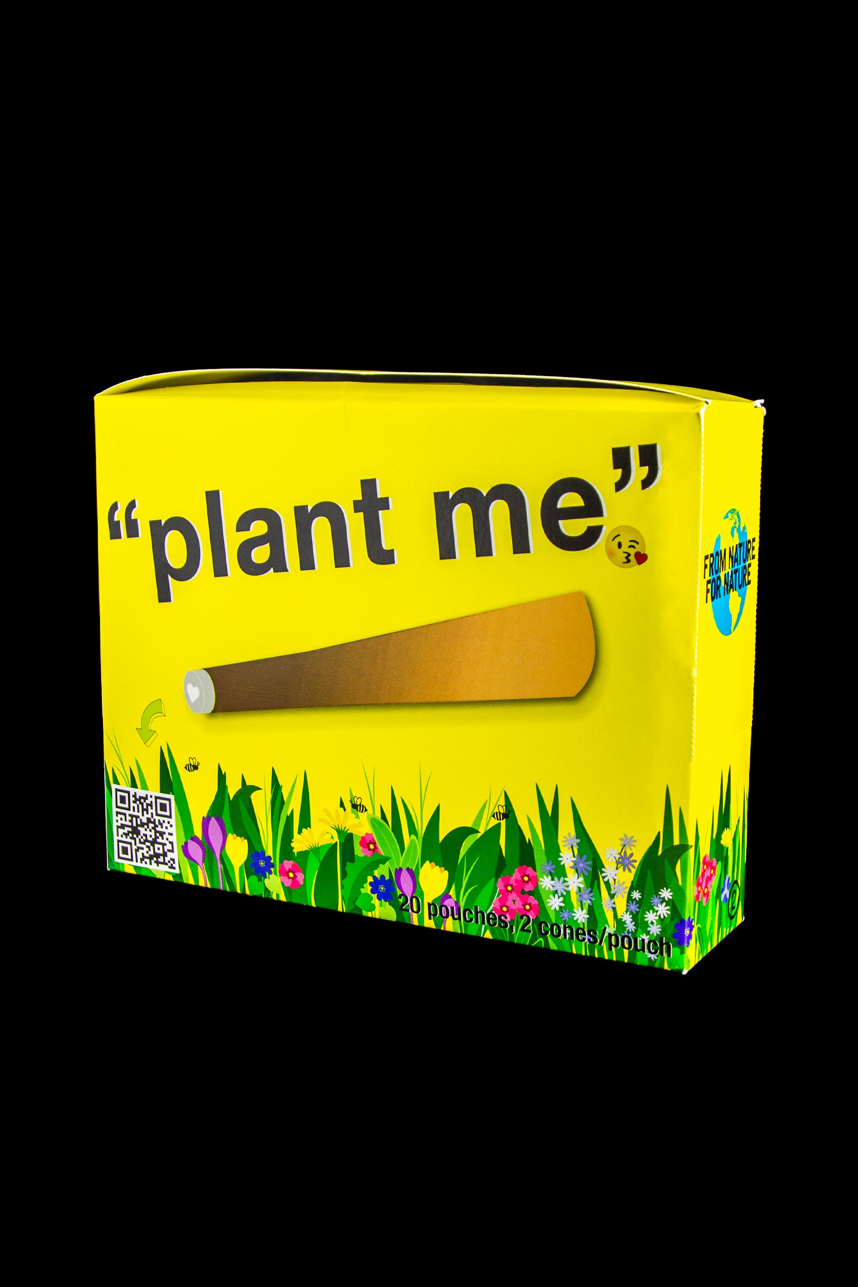 Bloomer Organic Sweet Banana Leaf Queen Cones - Save Bees with Wildflower Tips