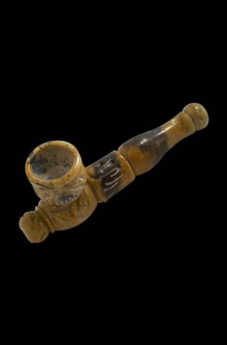 Exquisite Multicolored Marble Smoking Pipe