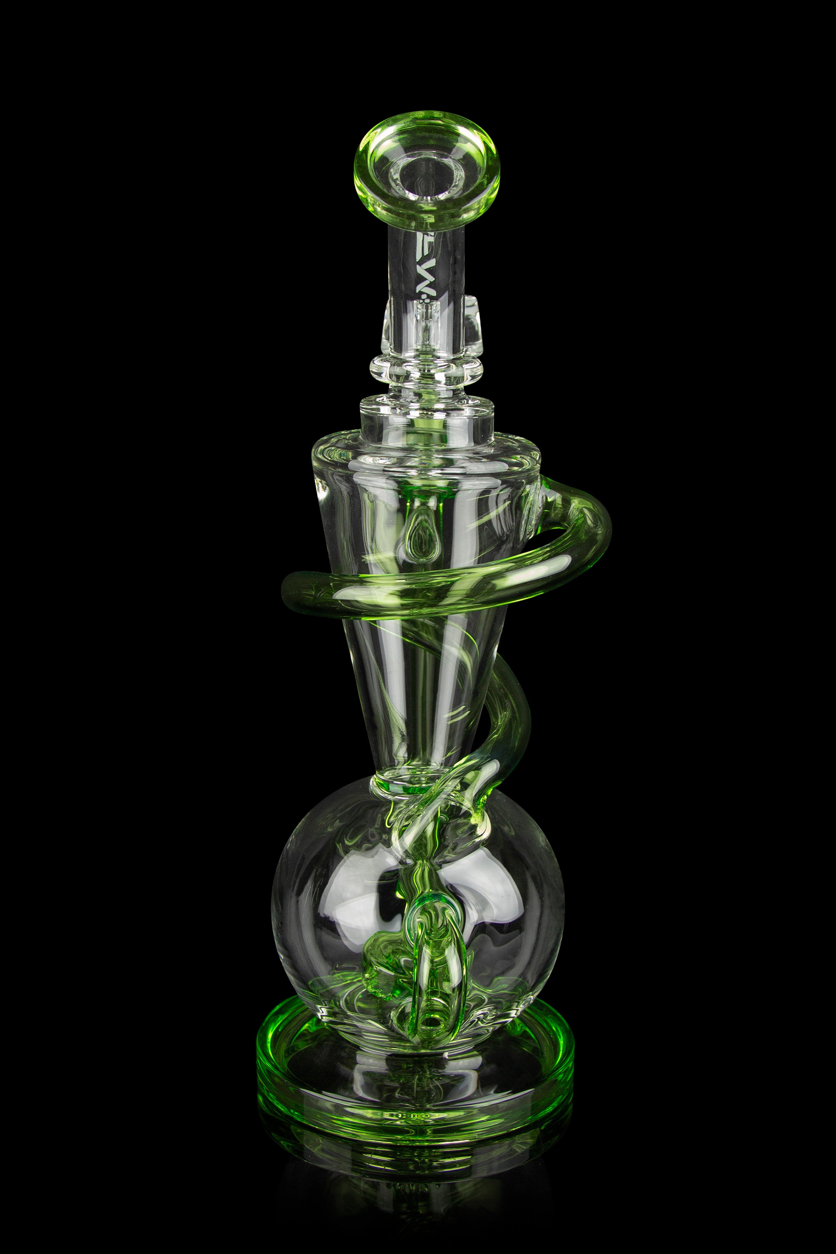AFM Glass Swirly Wiry Recycler - Elevate Your Smoking Experience