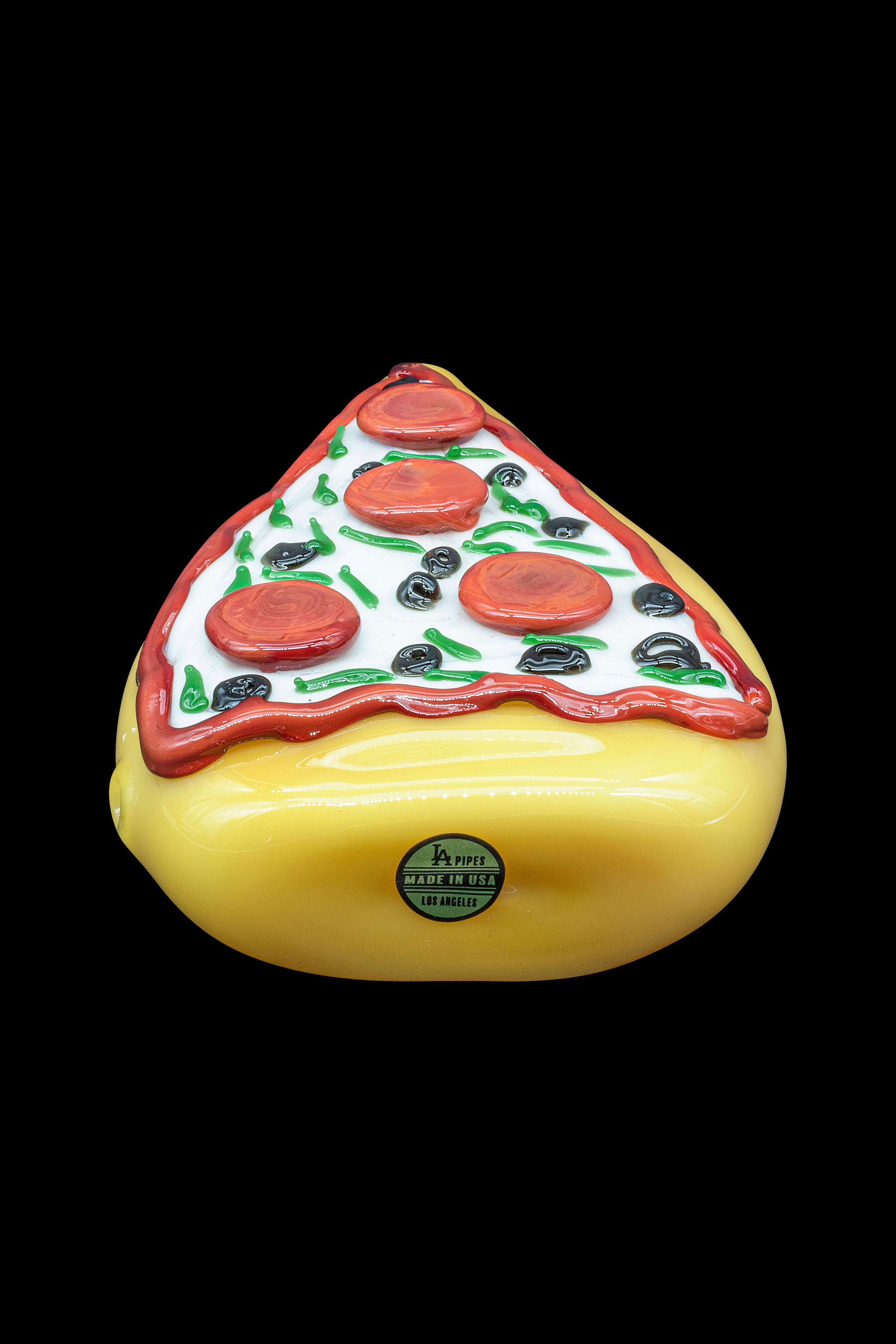 LA Pipes Potperoni Glass Pizza Pipe - The Ultimate Party Hit!