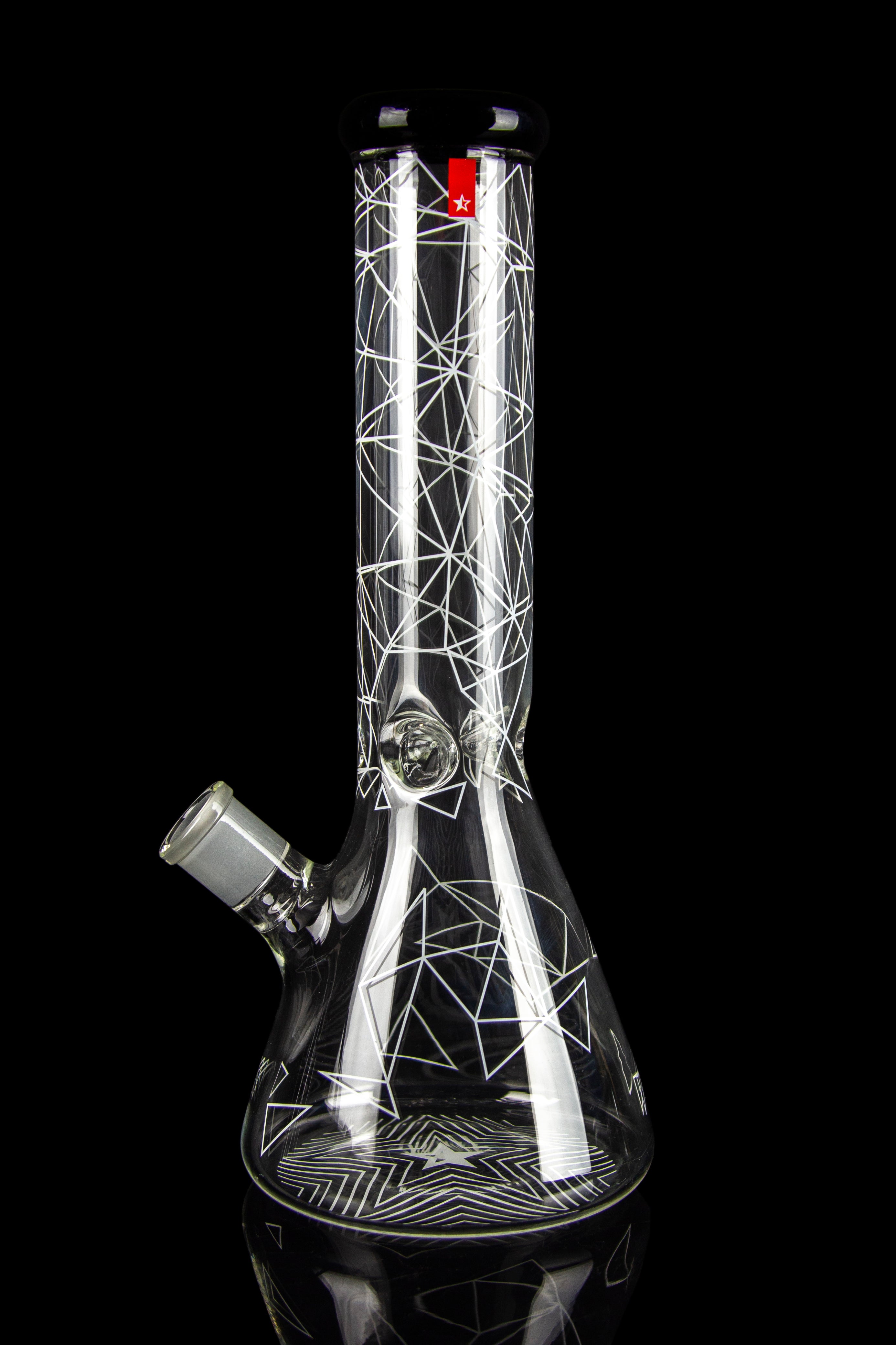 Famous Brandz Space Glass Beaker Ice Bong - A Futuristic Smoking Experience