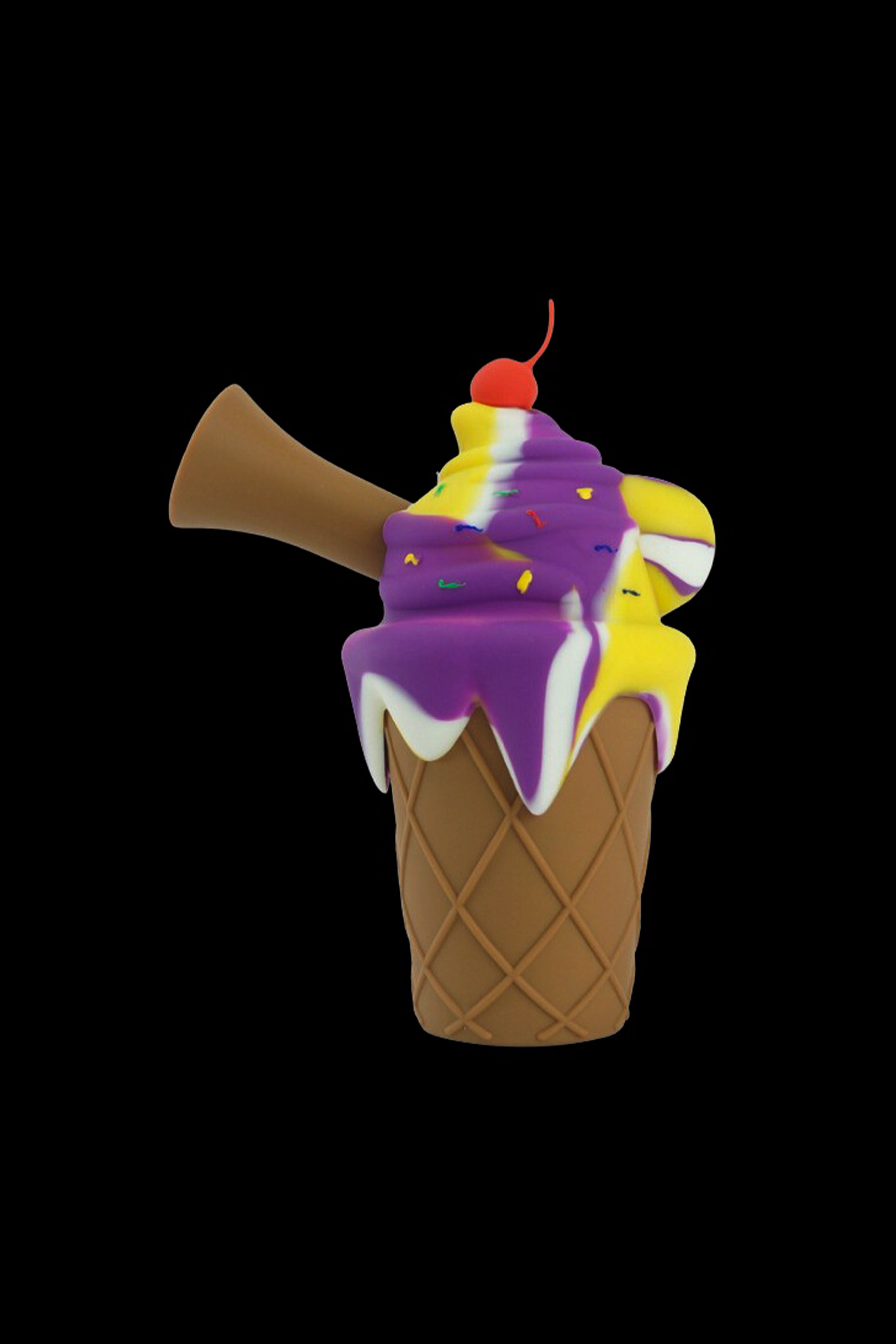 Cloud 8 Silicone Ice Cream Sundae Water Pipe - The Sweetest Smoking Companion